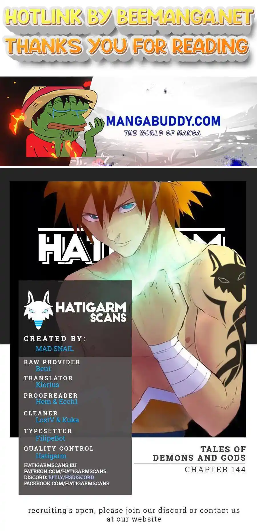 Tales of Demons and Gods Manhua Chapter 144