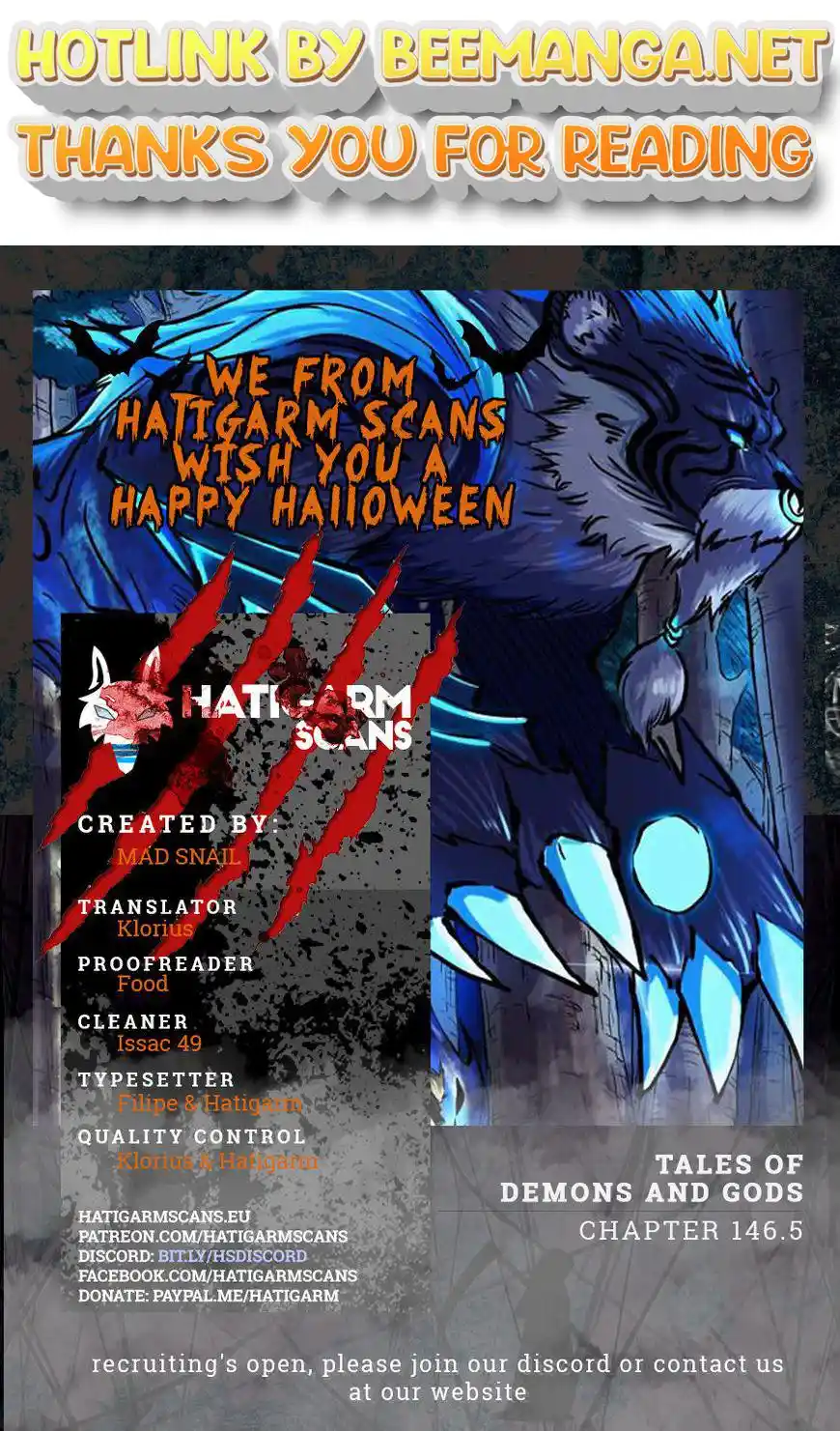 Tales of Demons and Gods Manhua Chapter 147