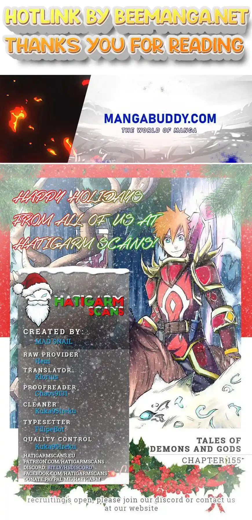 Tales of Demons and Gods Manhua Chapter 155