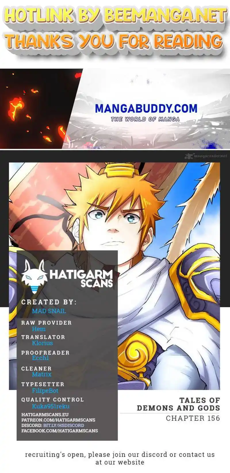 Tales of Demons and Gods Manhua Chapter 156