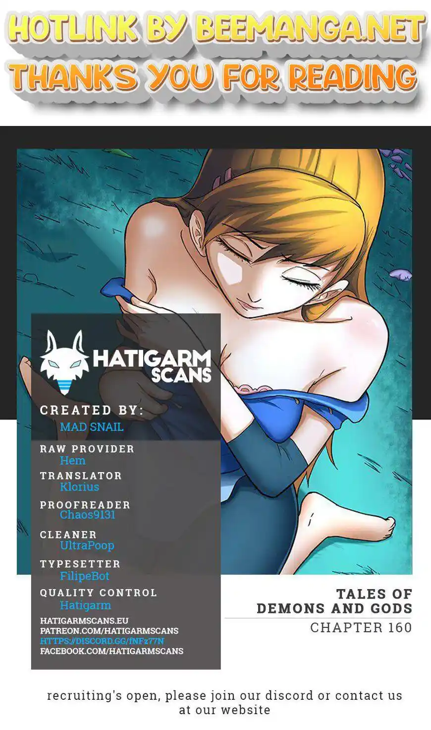 Tales of Demons and Gods Manhua Chapter 160