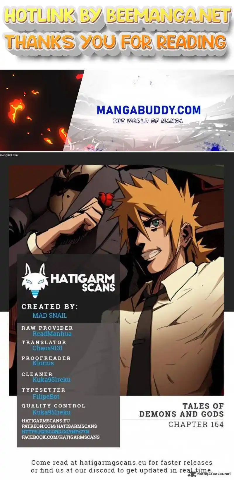 Tales of Demons and Gods Manhua Chapter 164