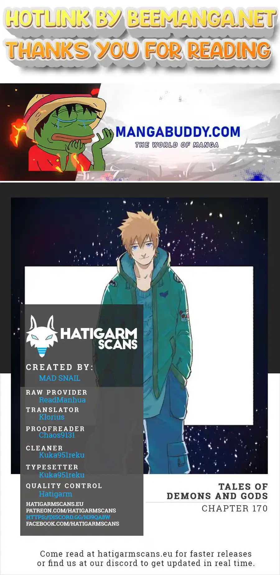 Tales of Demons and Gods Manhua Chapter 171