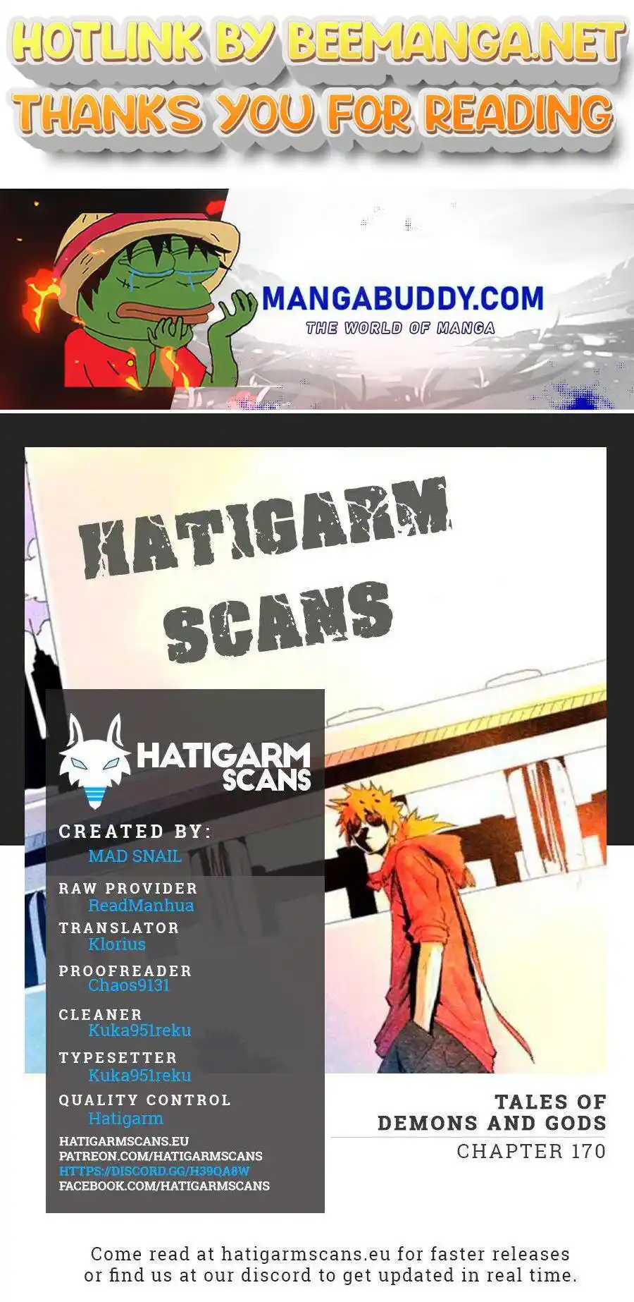 Tales of Demons and Gods Manhua Chapter 173