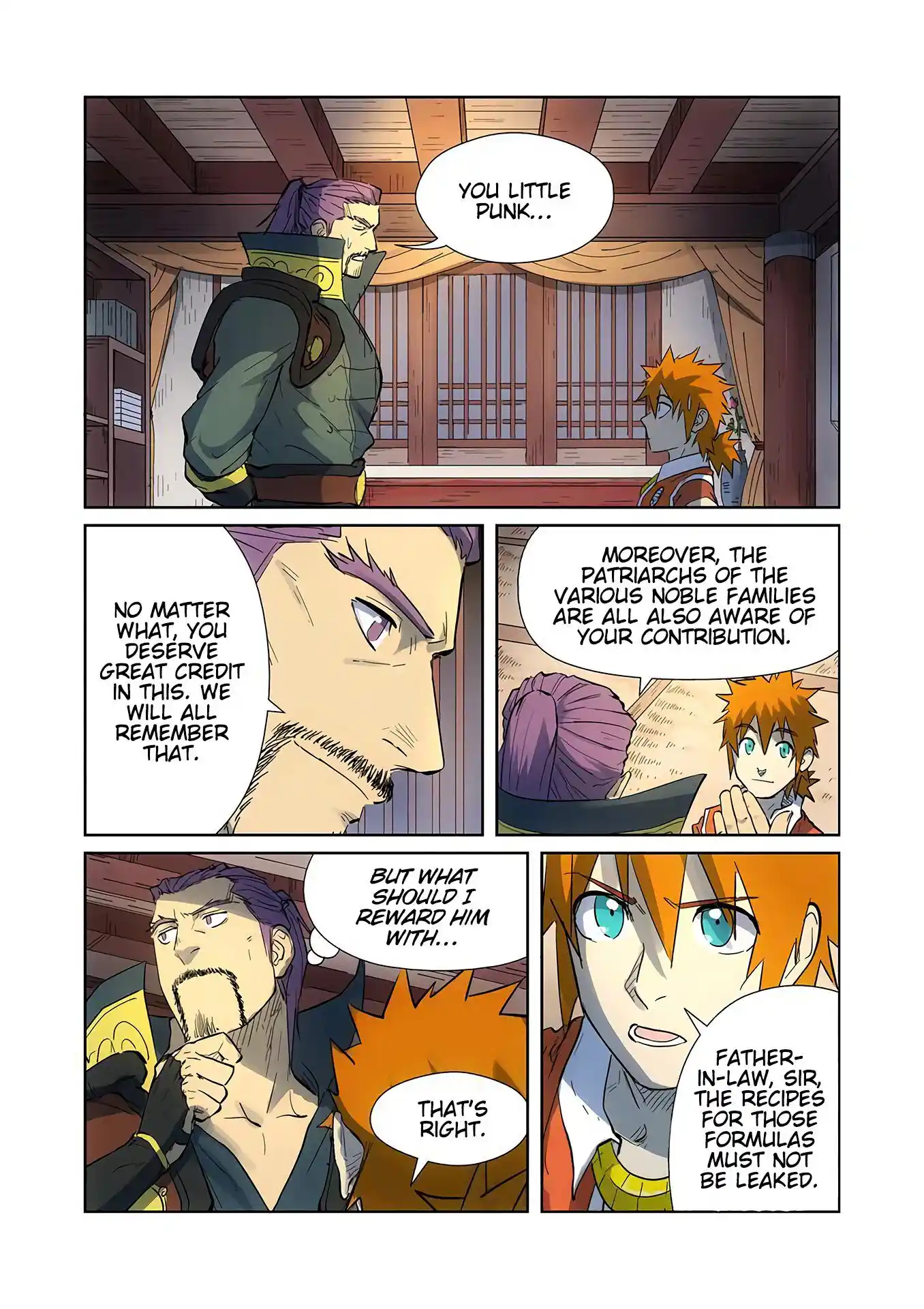 Tales of Demons and Gods Manhua Chapter 187
