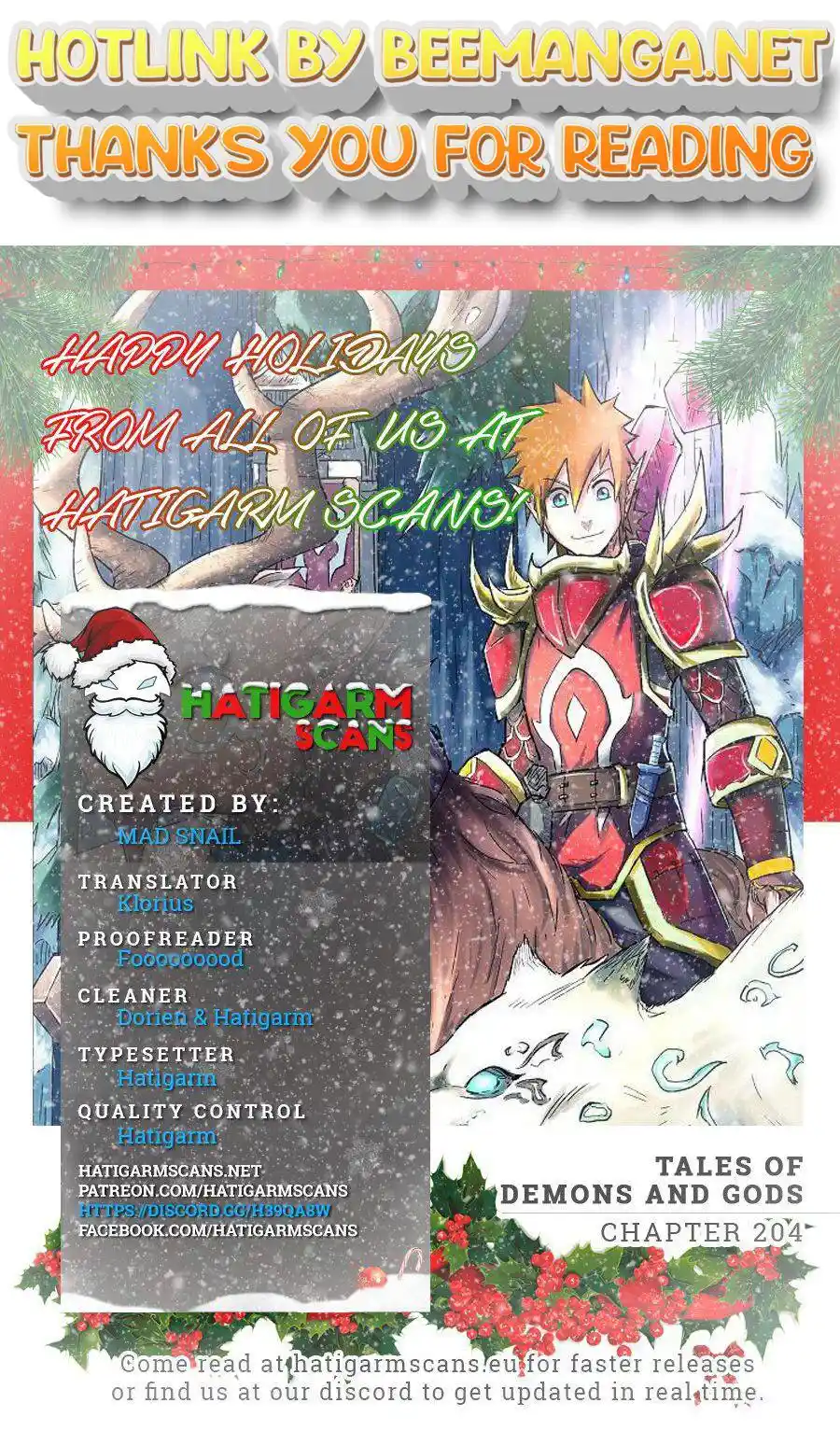 Tales of Demons and Gods Manhua Chapter 204