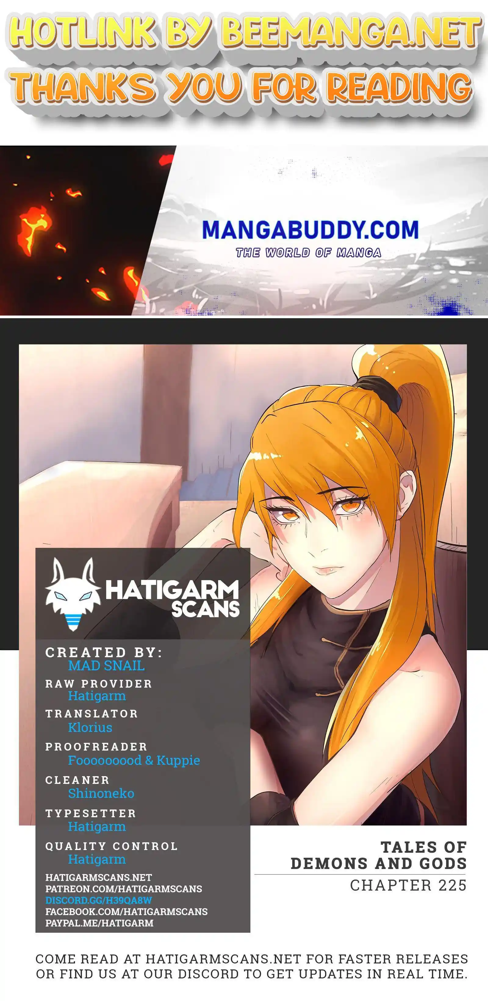 Tales of Demons and Gods Manhua Chapter 225