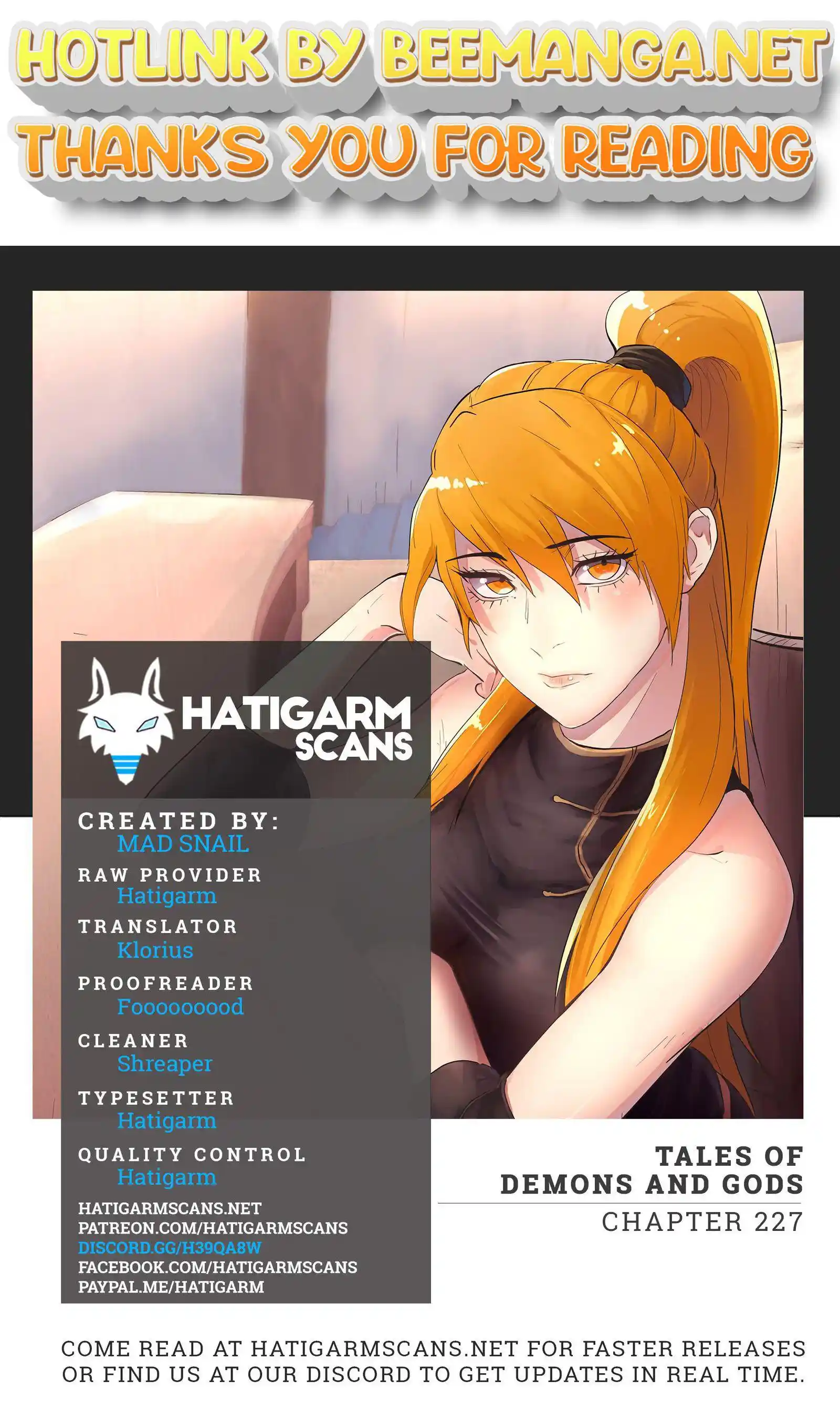 Tales of Demons and Gods Manhua Chapter 227