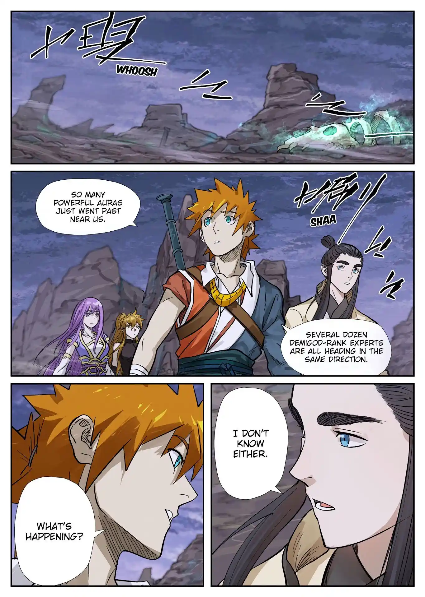 Tales of Demons and Gods Manhua Chapter 264