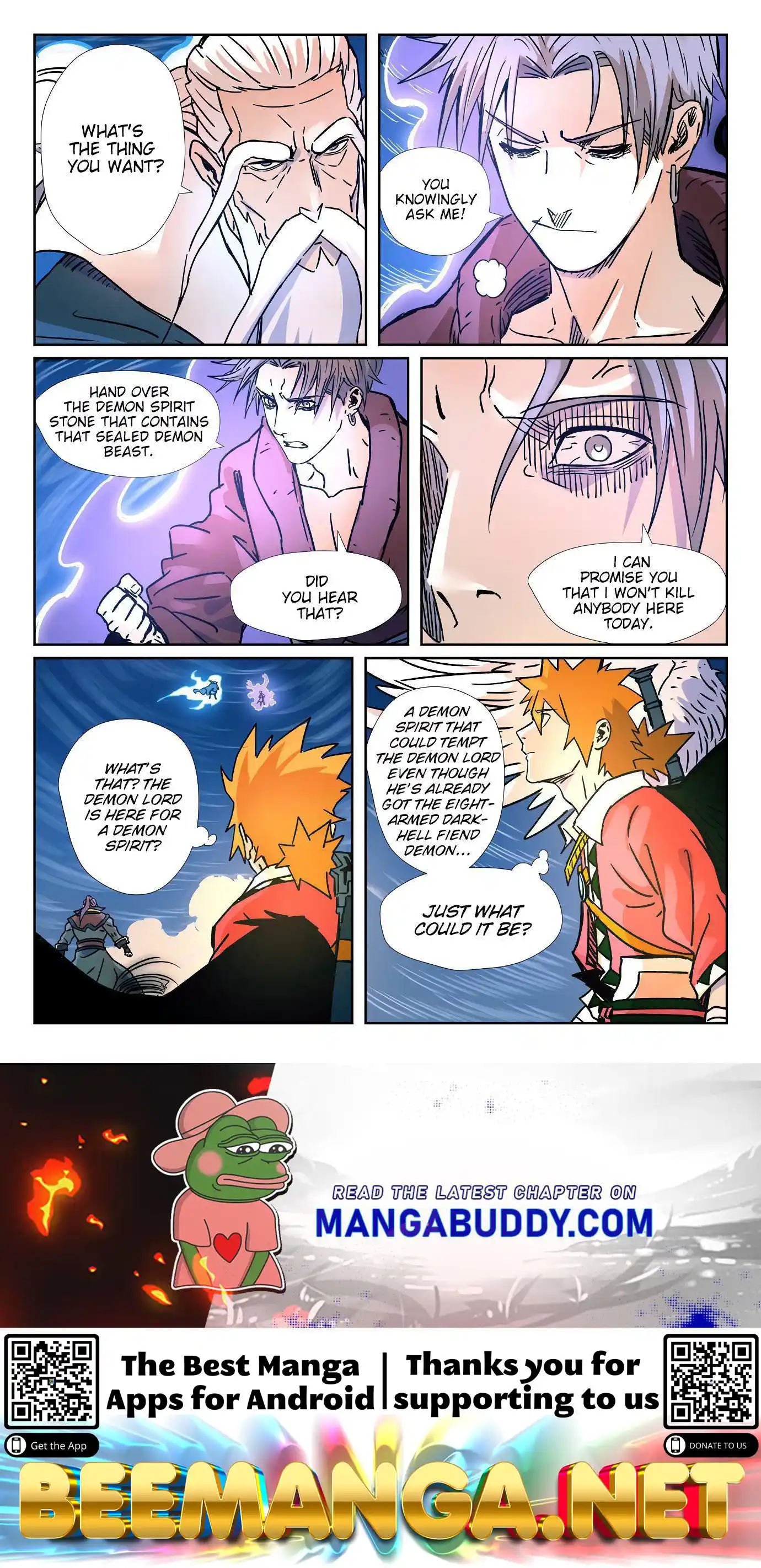 Tales of Demons and Gods Manhua Chapter 291