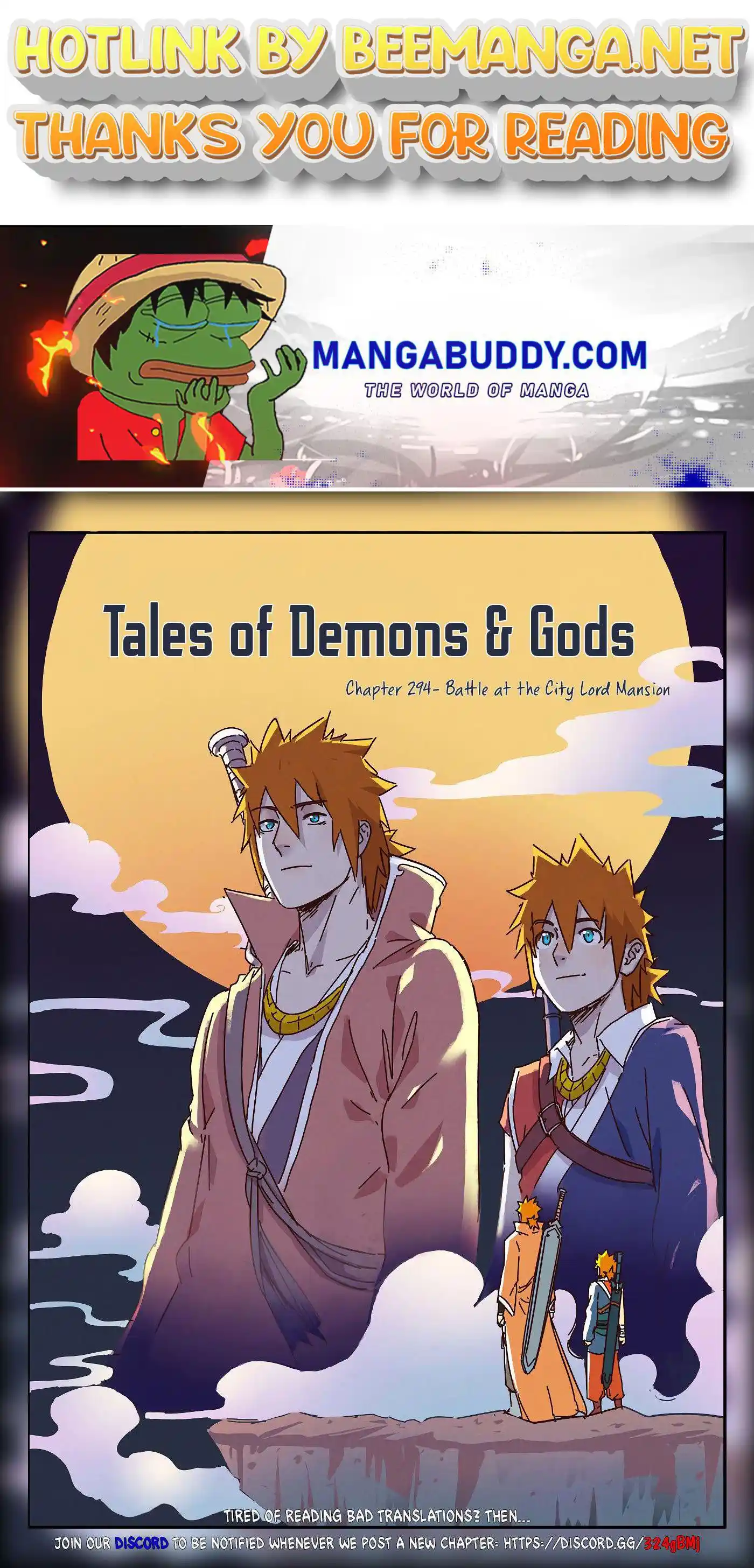 Tales of Demons and Gods Manhua Chapter 294