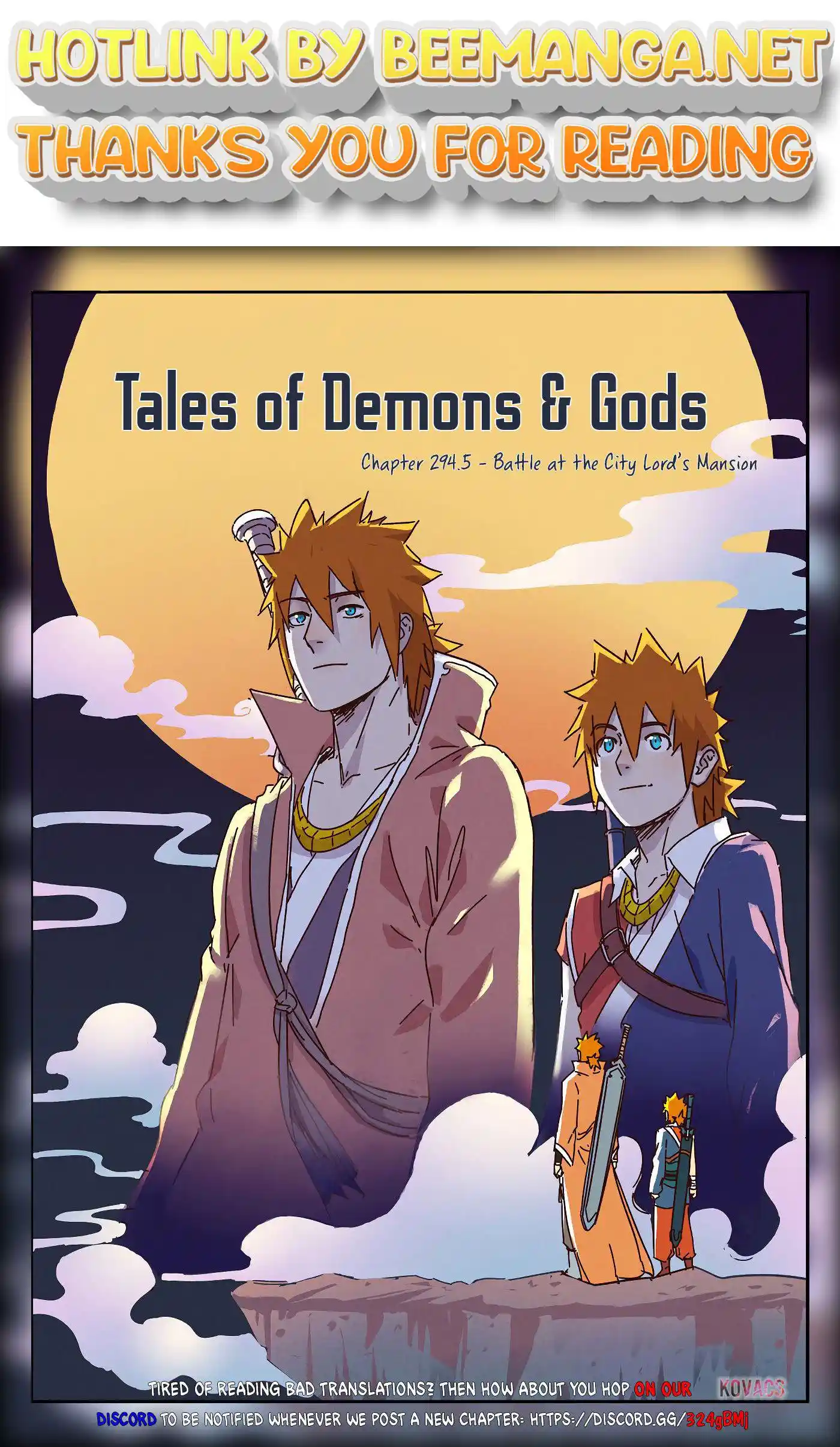 Tales of Demons and Gods Manhua Chapter 294.5