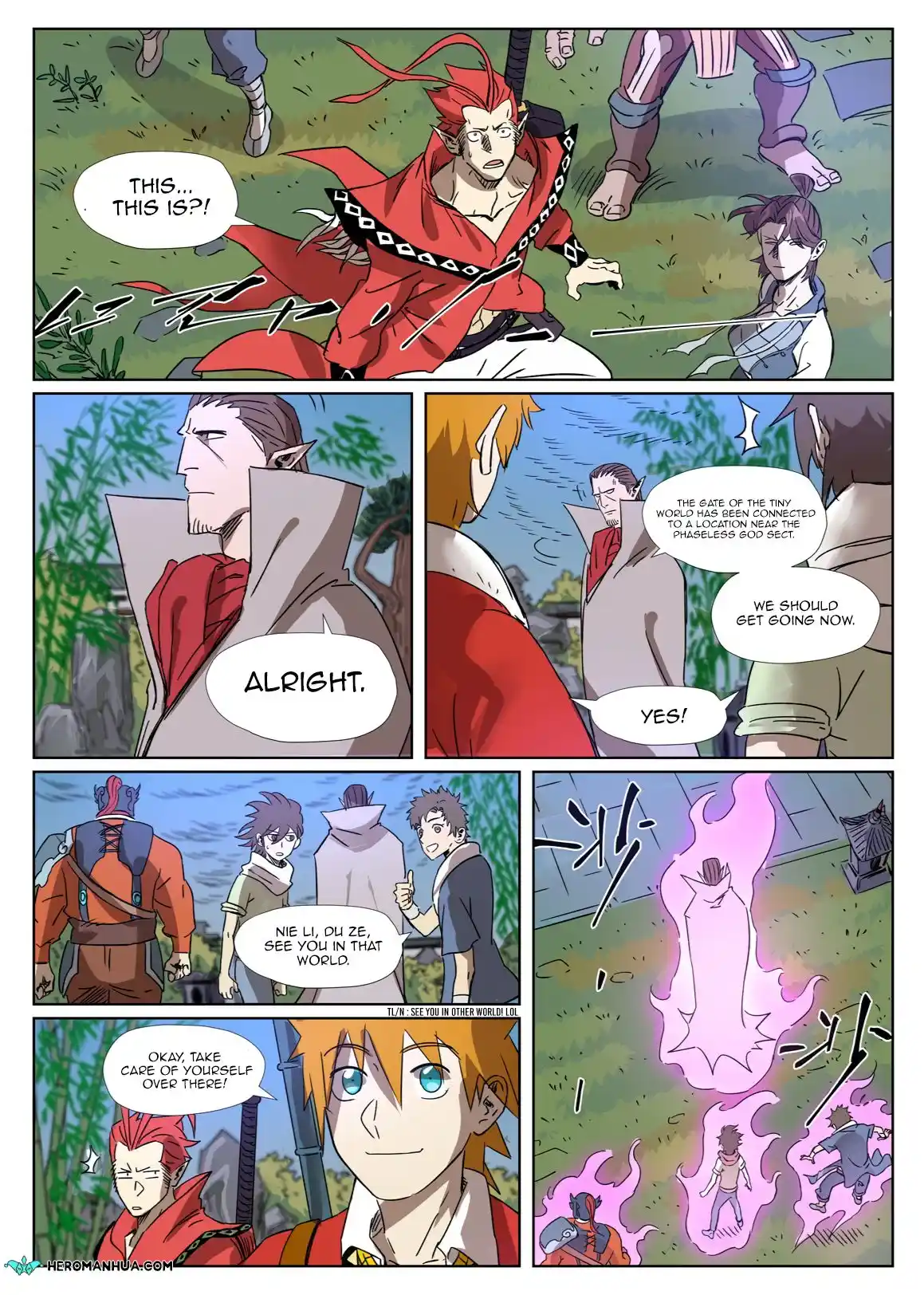 Tales of Demons and Gods Manhua Chapter 295.5