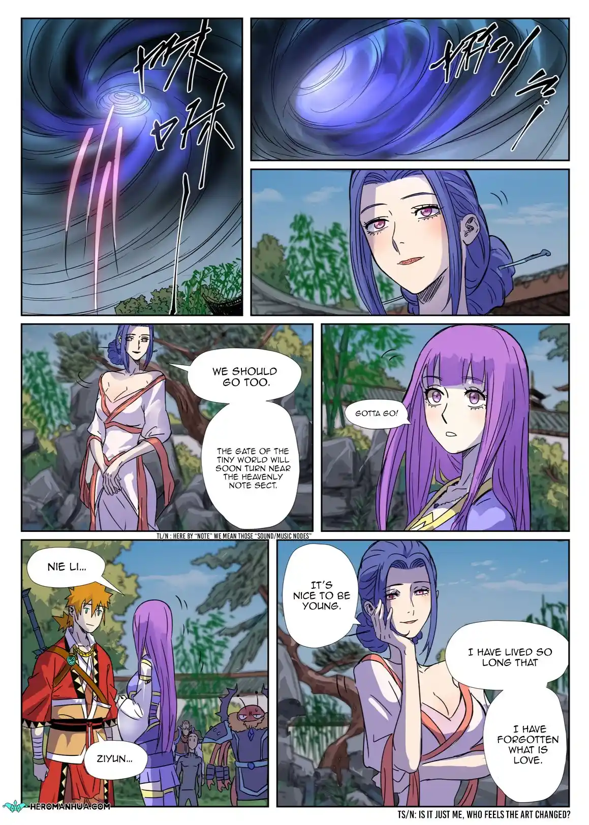 Tales of Demons and Gods Manhua Chapter 295.5