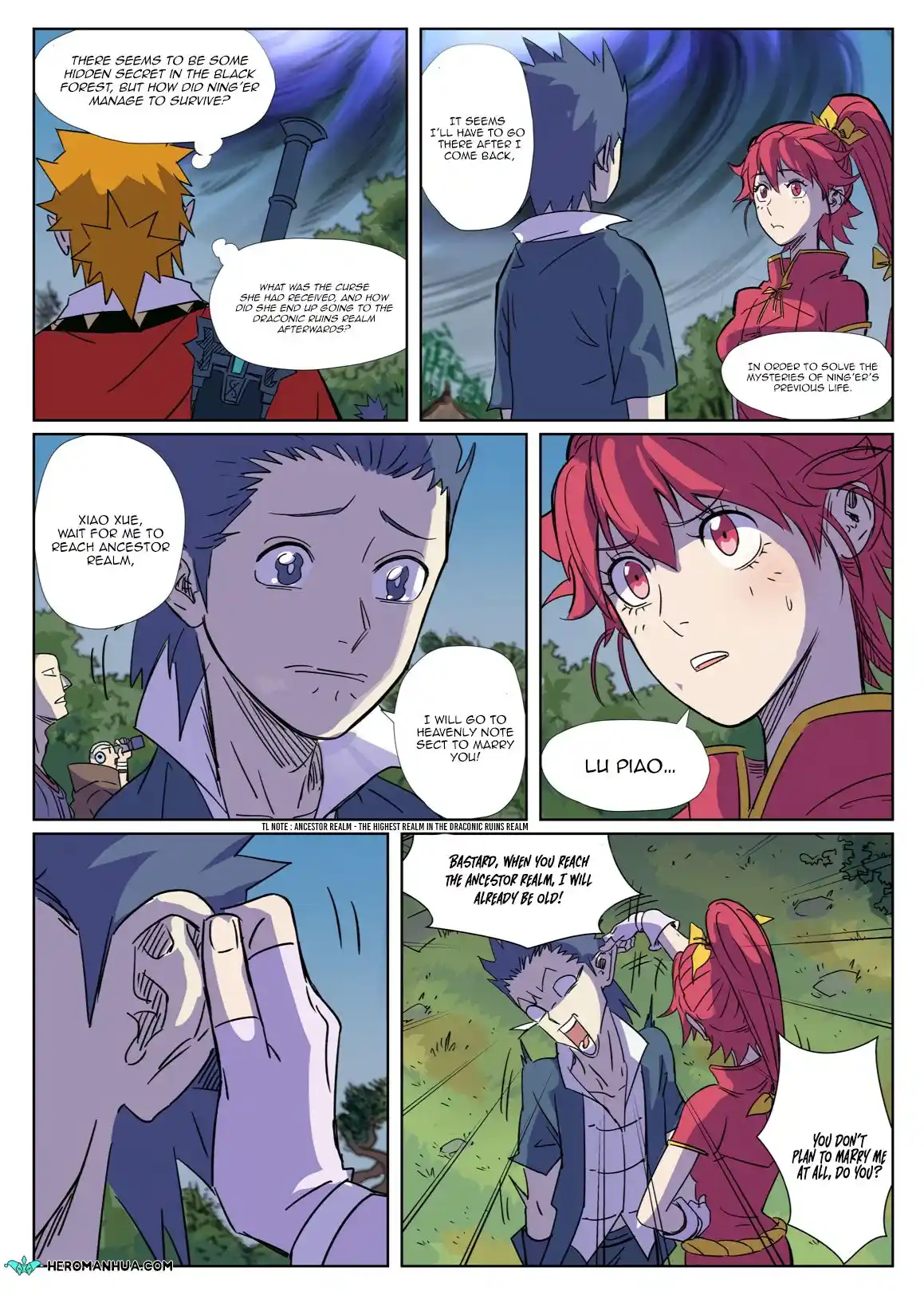 Tales of Demons and Gods Manhua Chapter 296.1