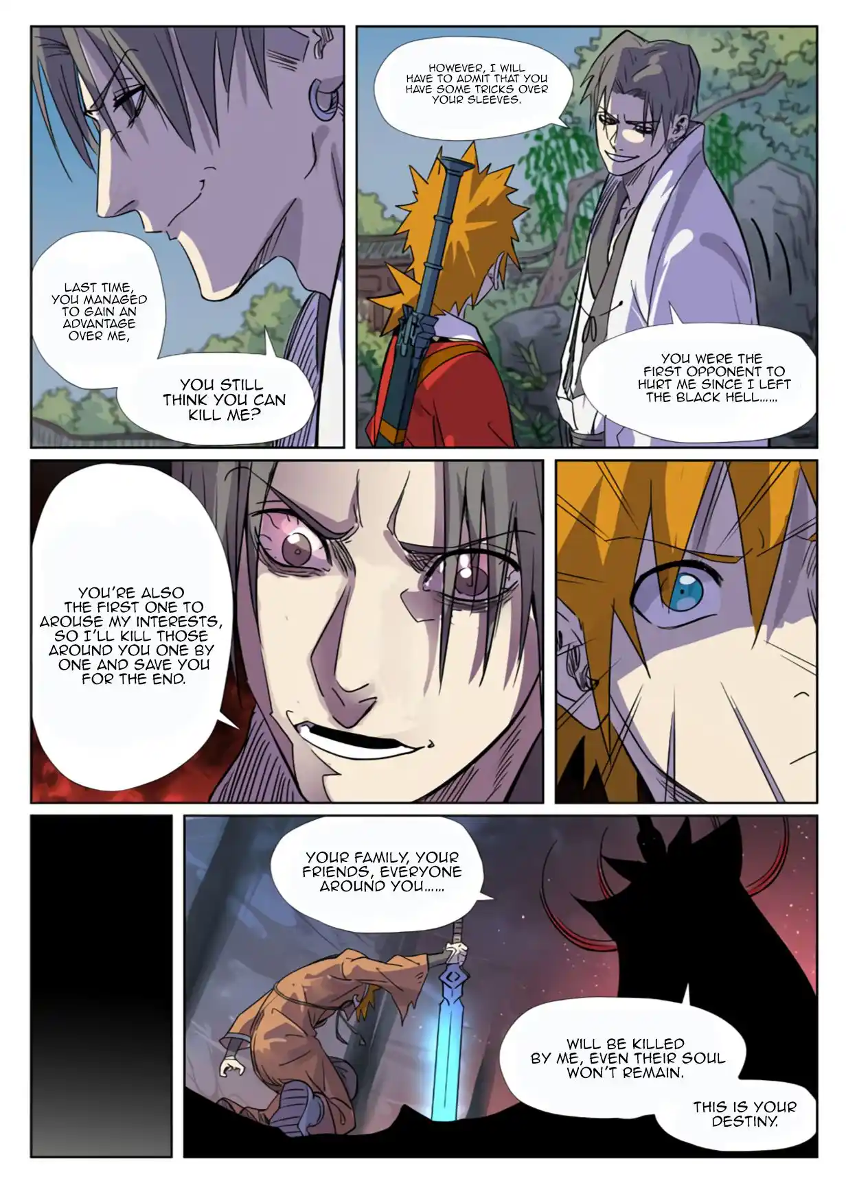 Tales of Demons and Gods Manhua Chapter 296.5