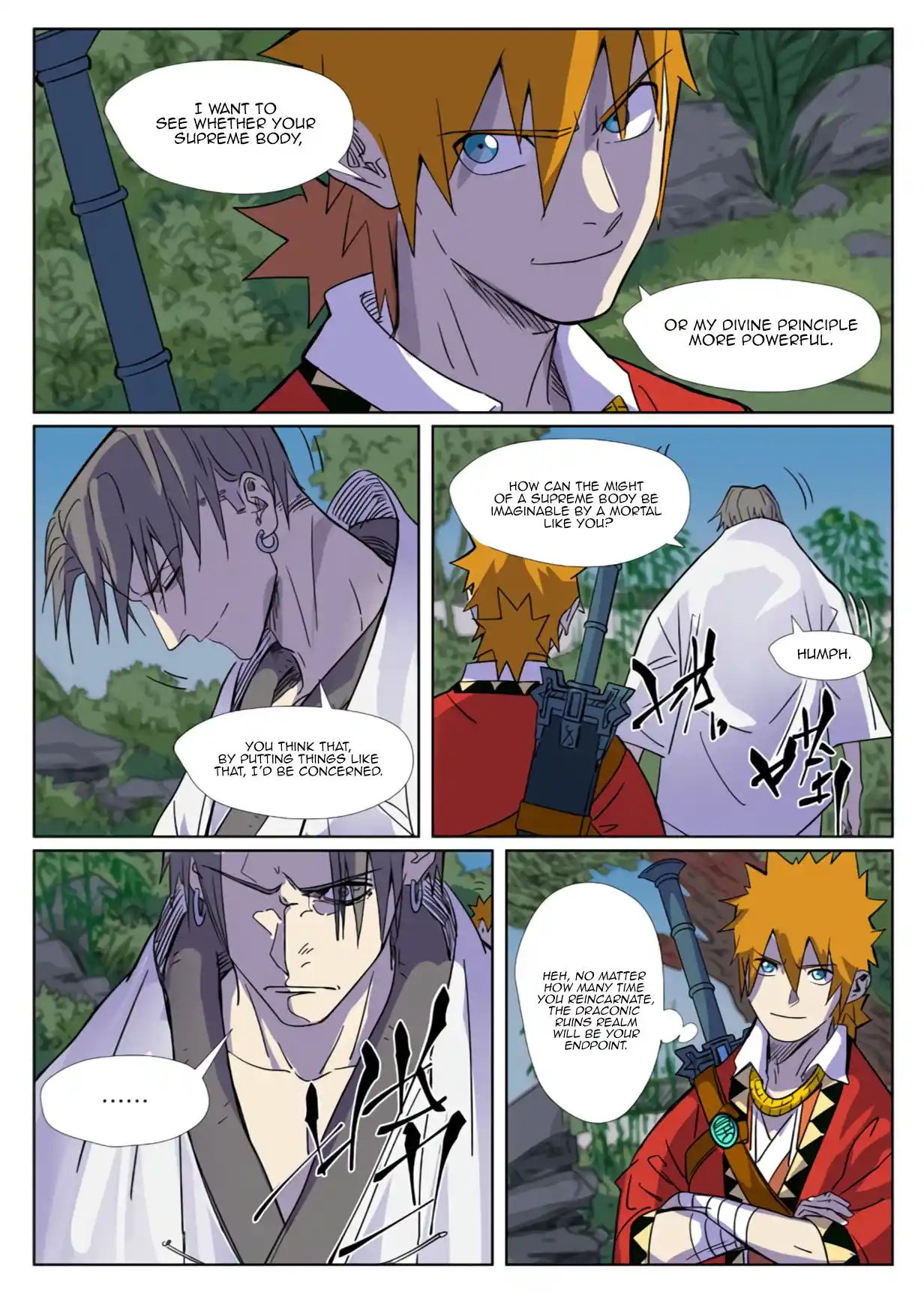 Tales of Demons and Gods Manhua Chapter 296.5