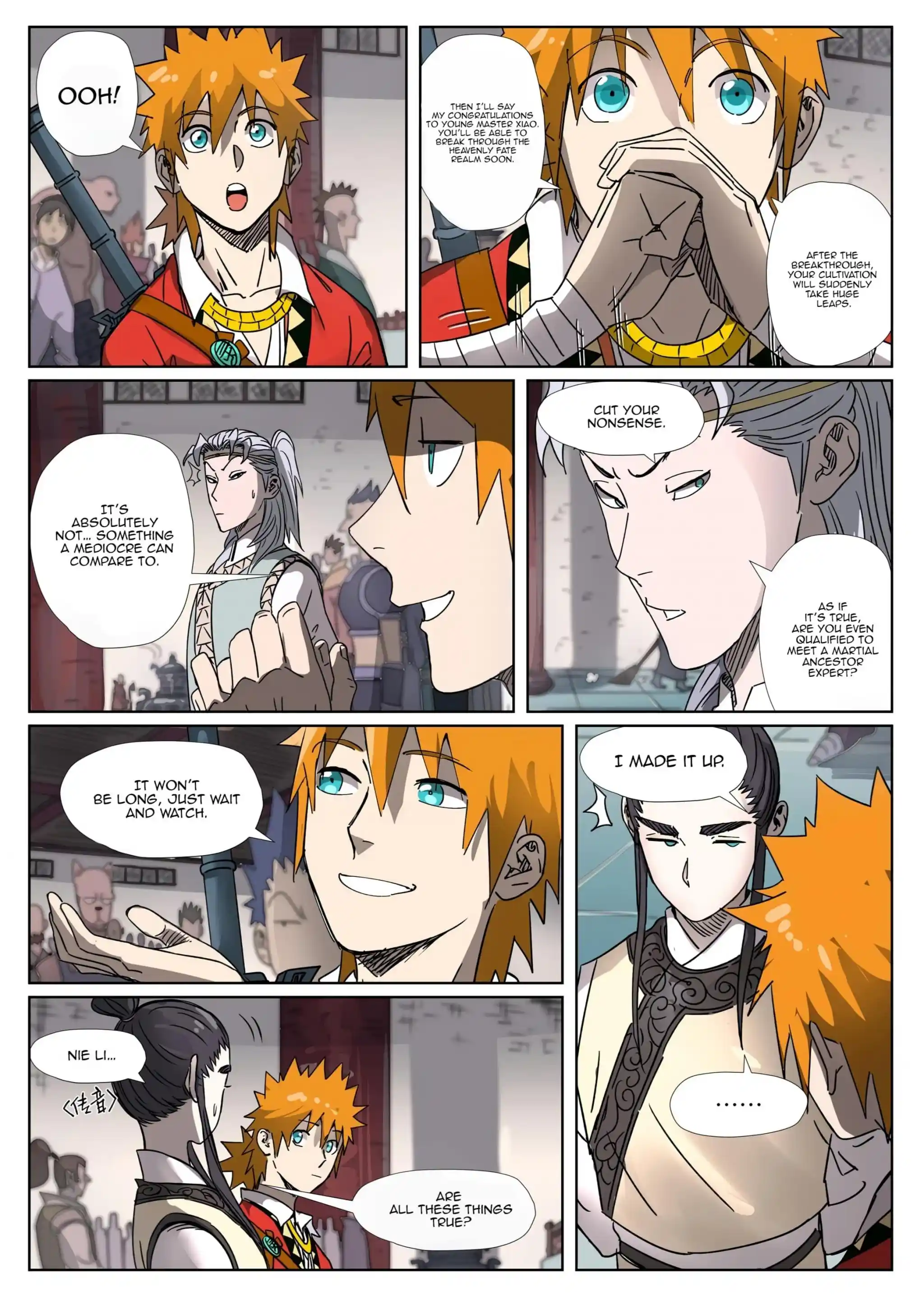 Tales of Demons and Gods Manhua Chapter 299.5