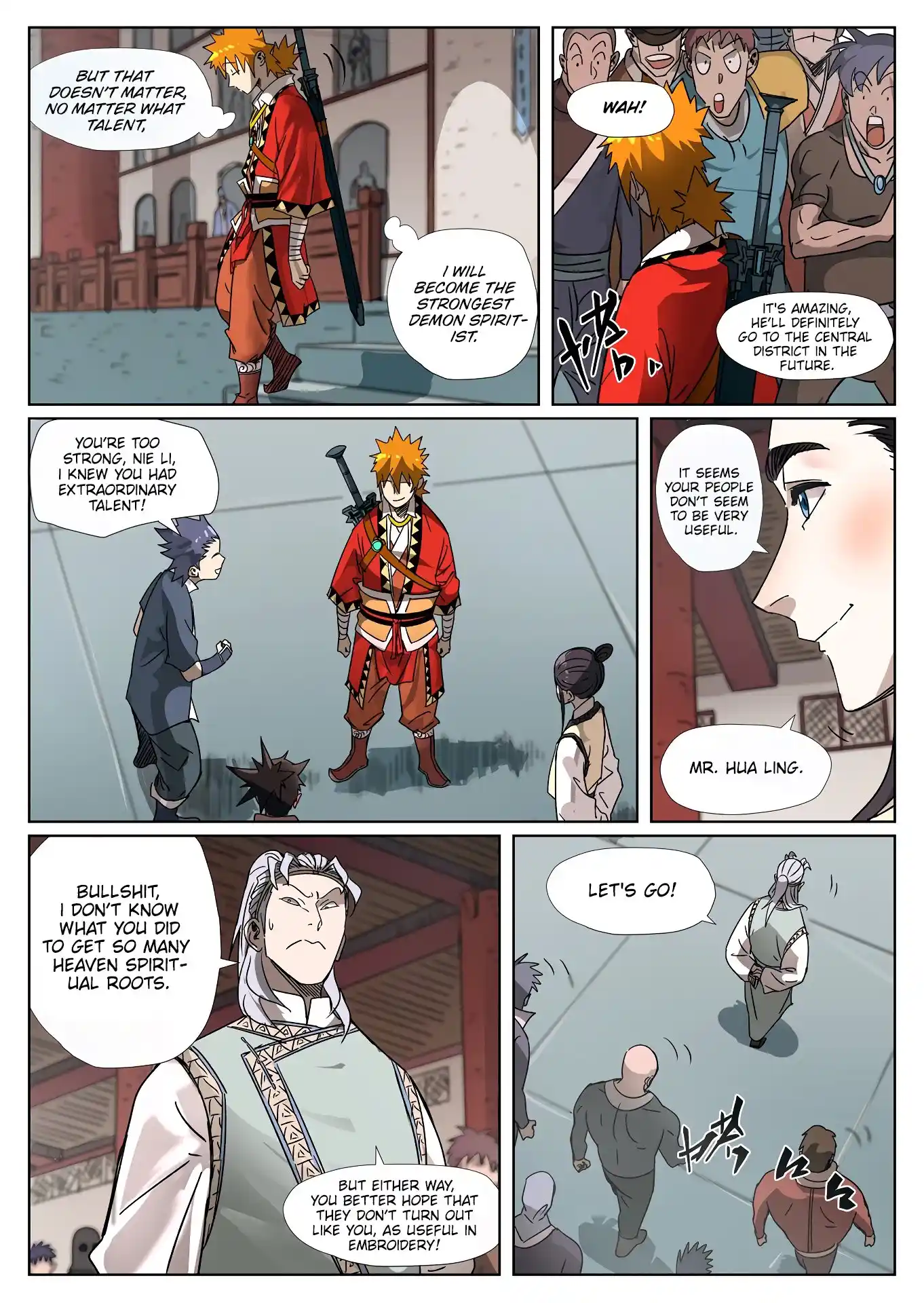 Tales of Demons and Gods Manhua Chapter 300.5