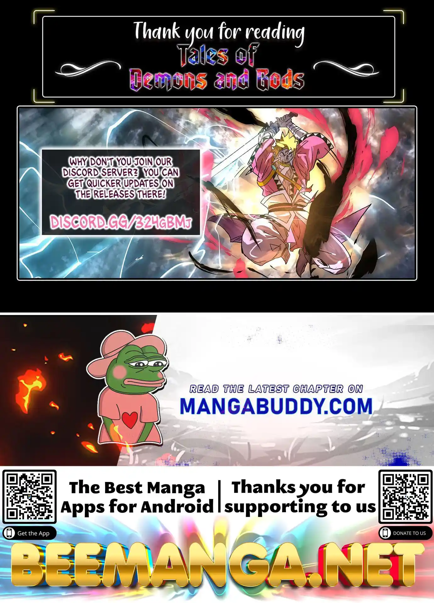 Tales of Demons and Gods Manhua Chapter 300.5