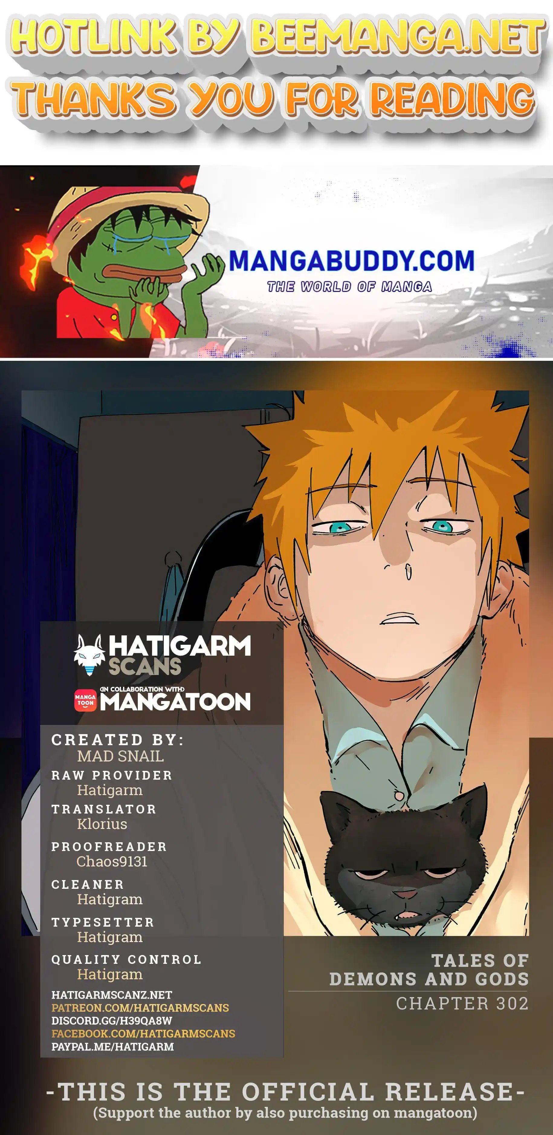 Tales of Demons and Gods Manhua Chapter 302