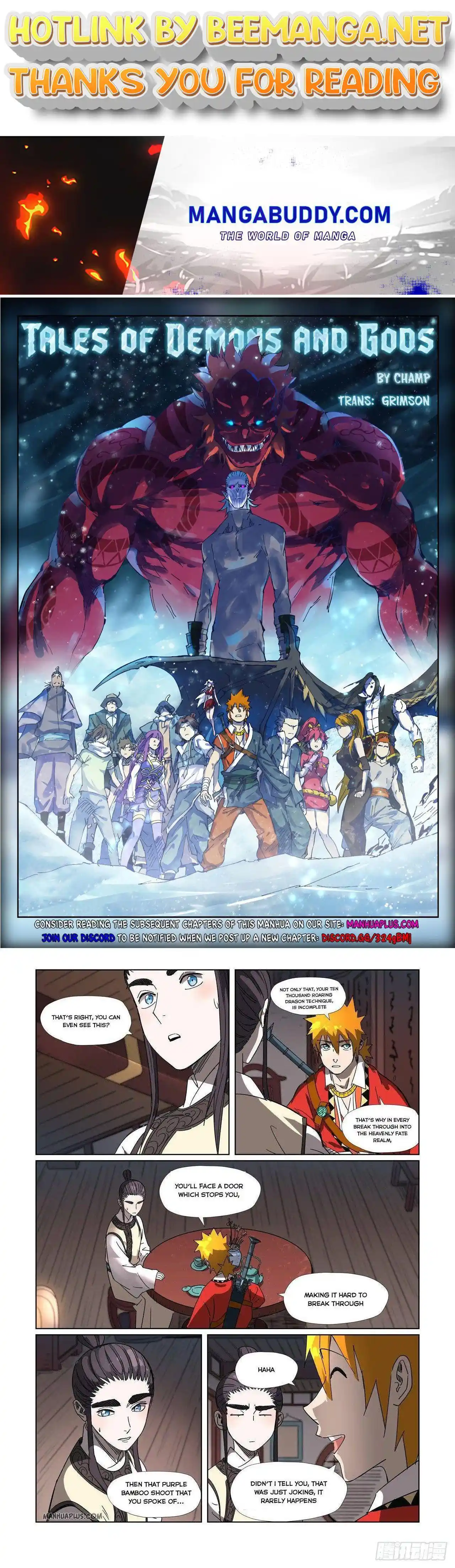 Tales of Demons and Gods Manhua Chapter 303.5