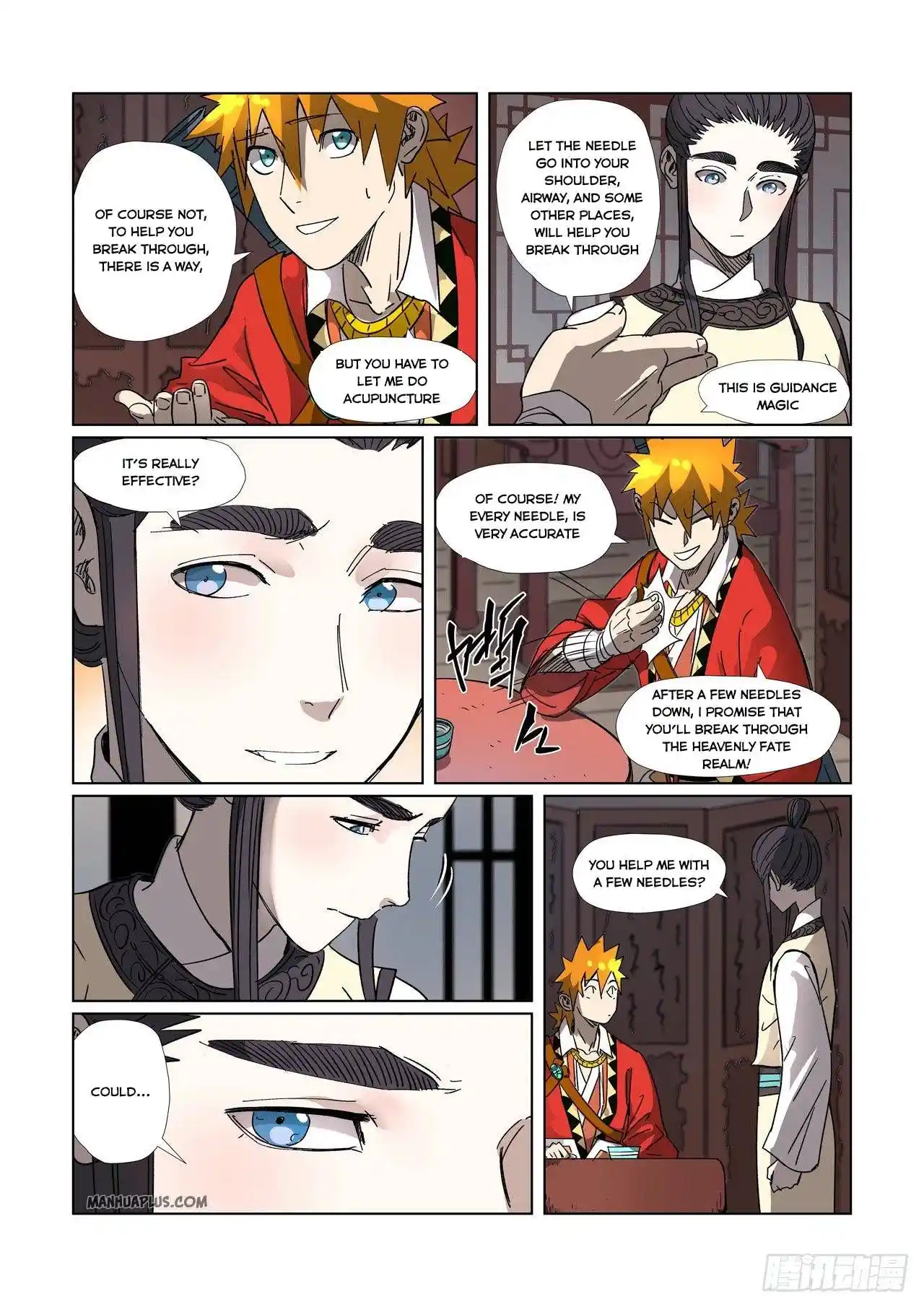 Tales of Demons and Gods Manhua Chapter 303.5
