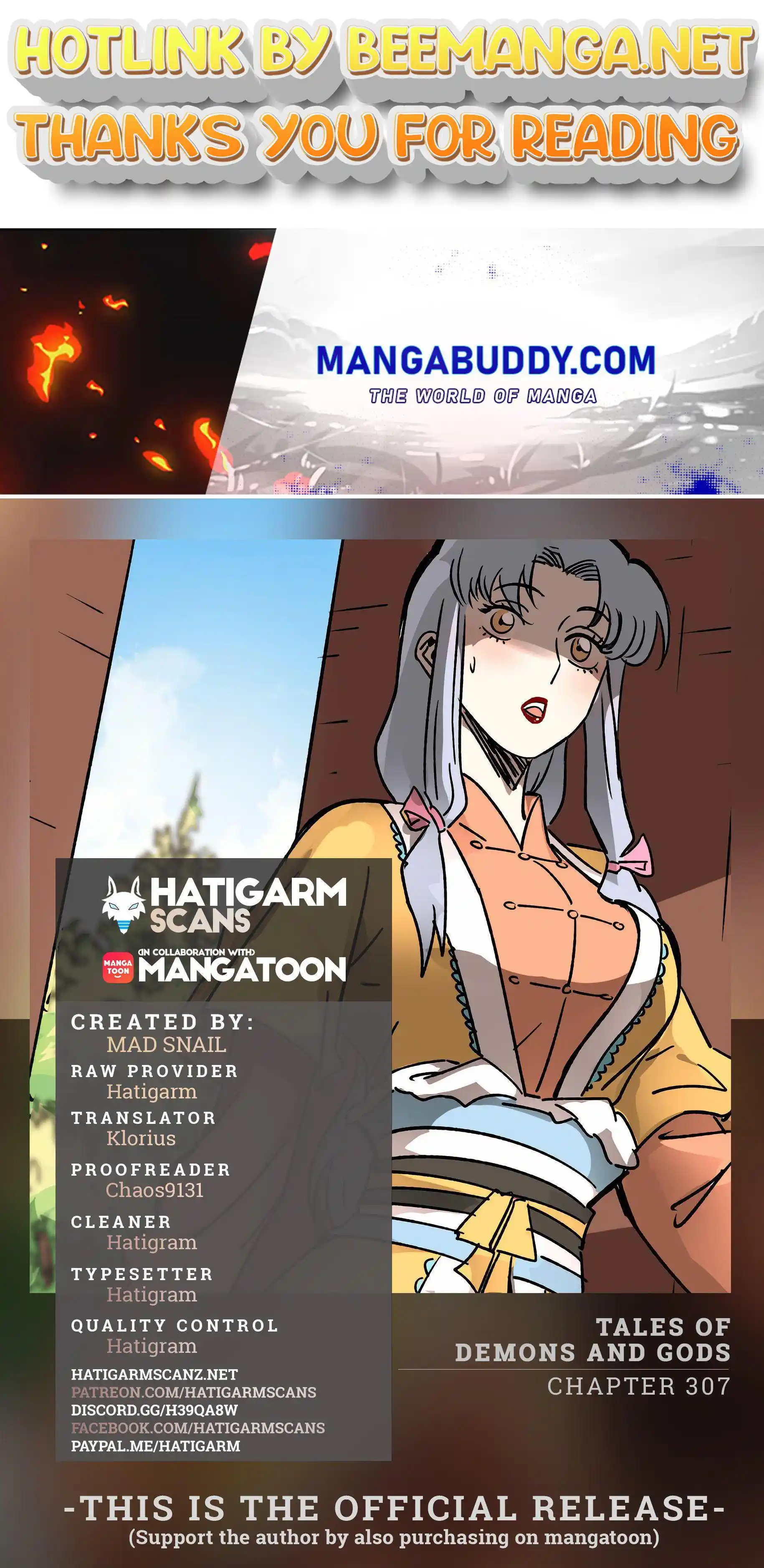 Tales of Demons and Gods Manhua Chapter 307