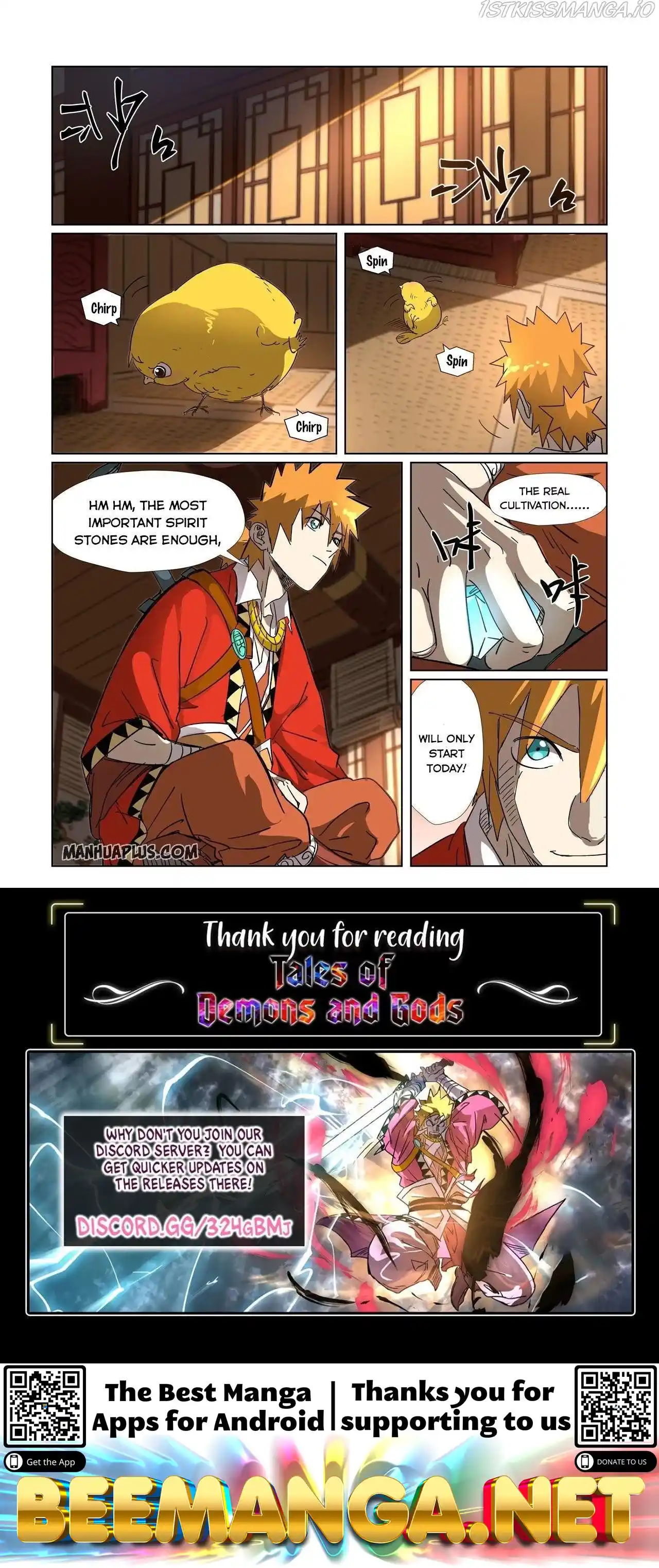 Tales of Demons and Gods Manhua Chapter 308.5