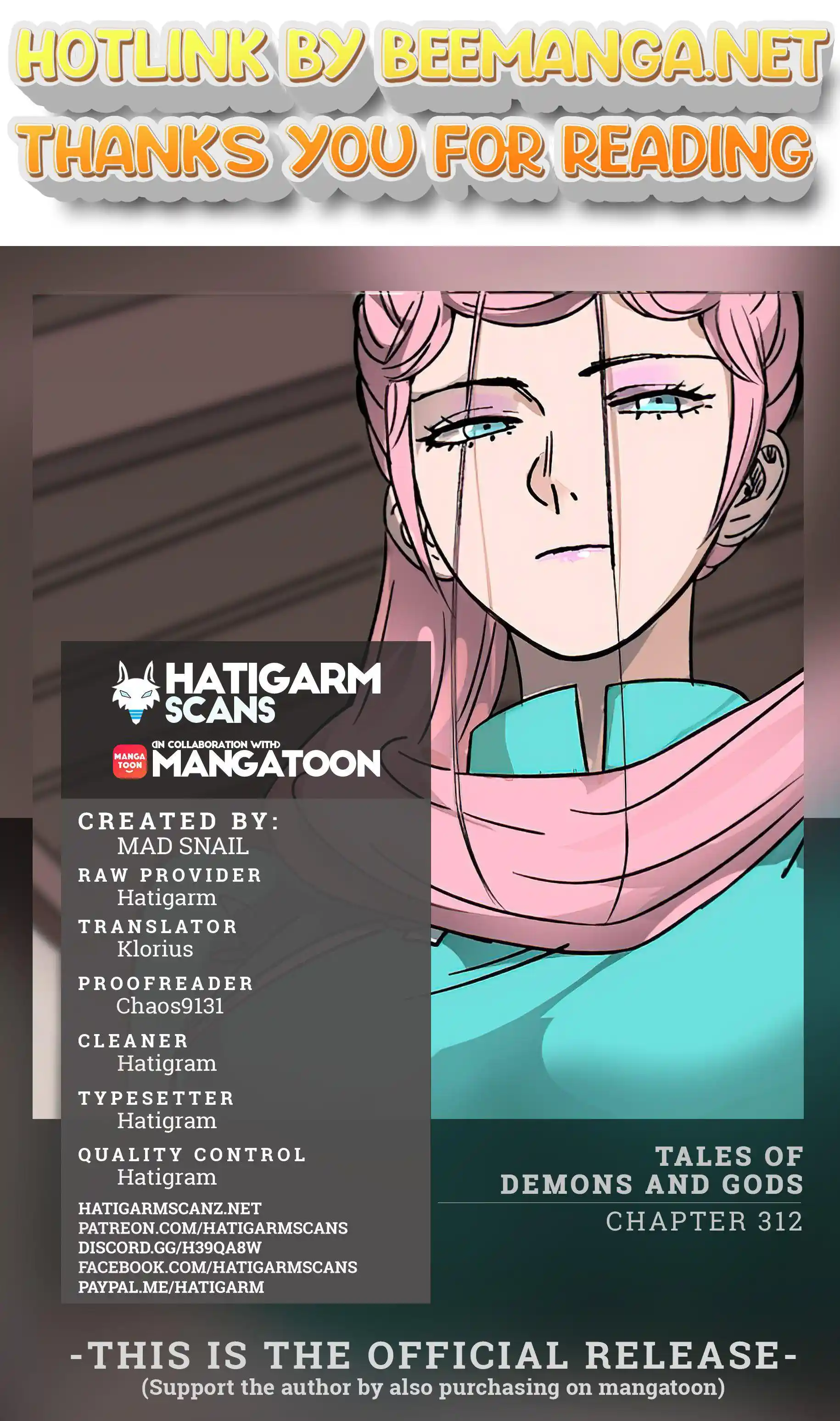 Tales of Demons and Gods Manhua Chapter 312