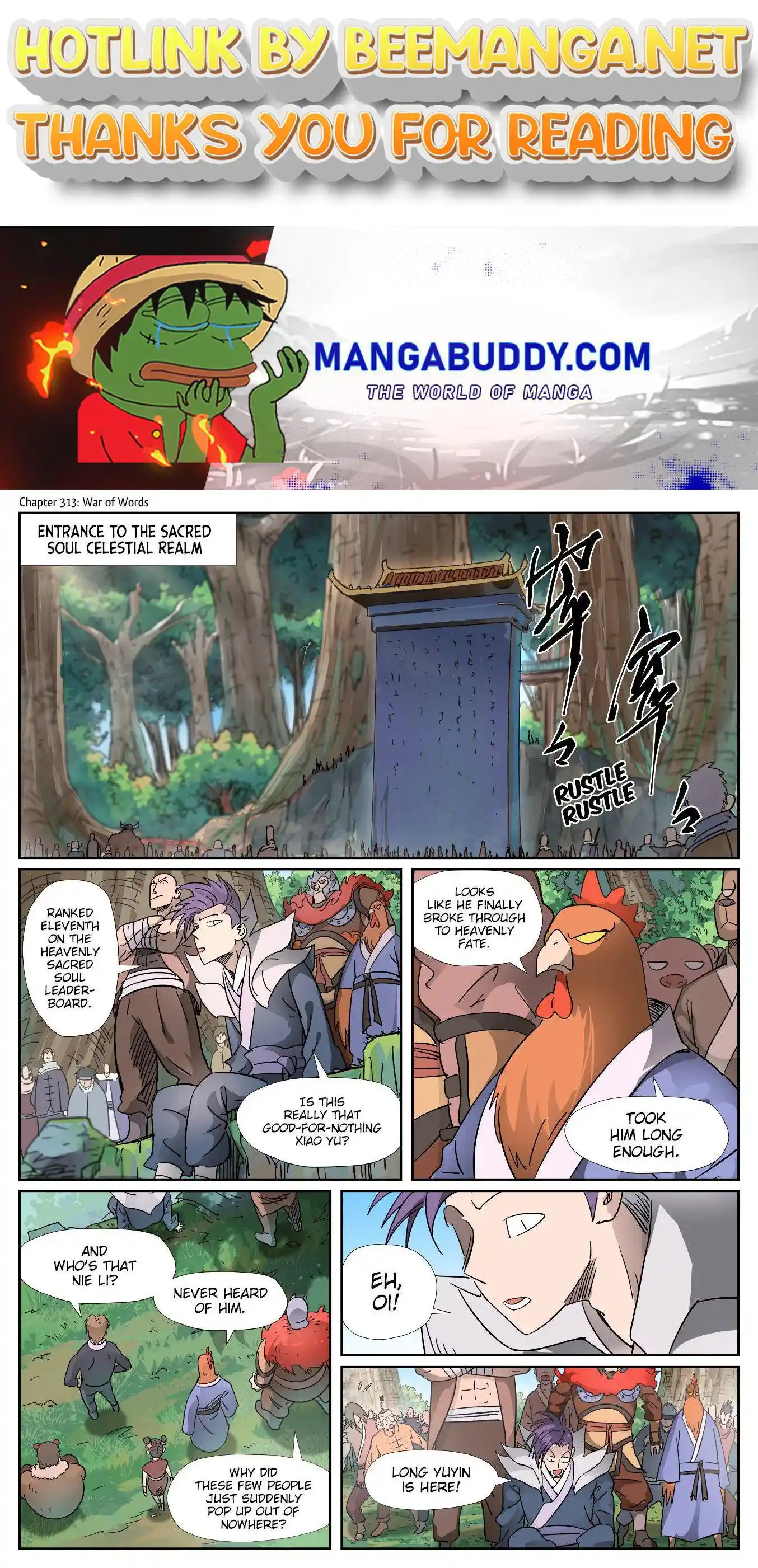 Tales of Demons and Gods Manhua Chapter 313