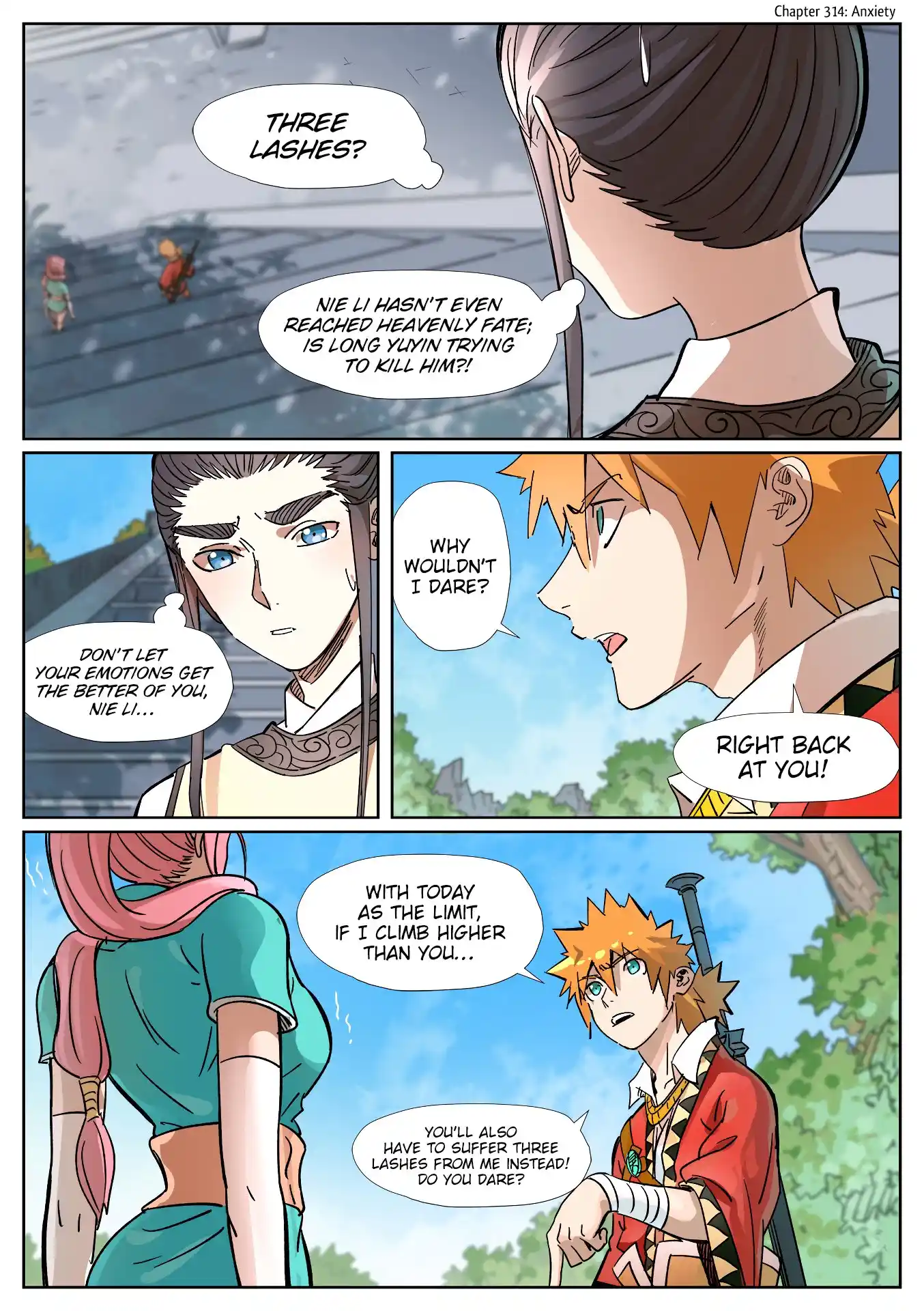 Tales of Demons and Gods Manhua Chapter 314