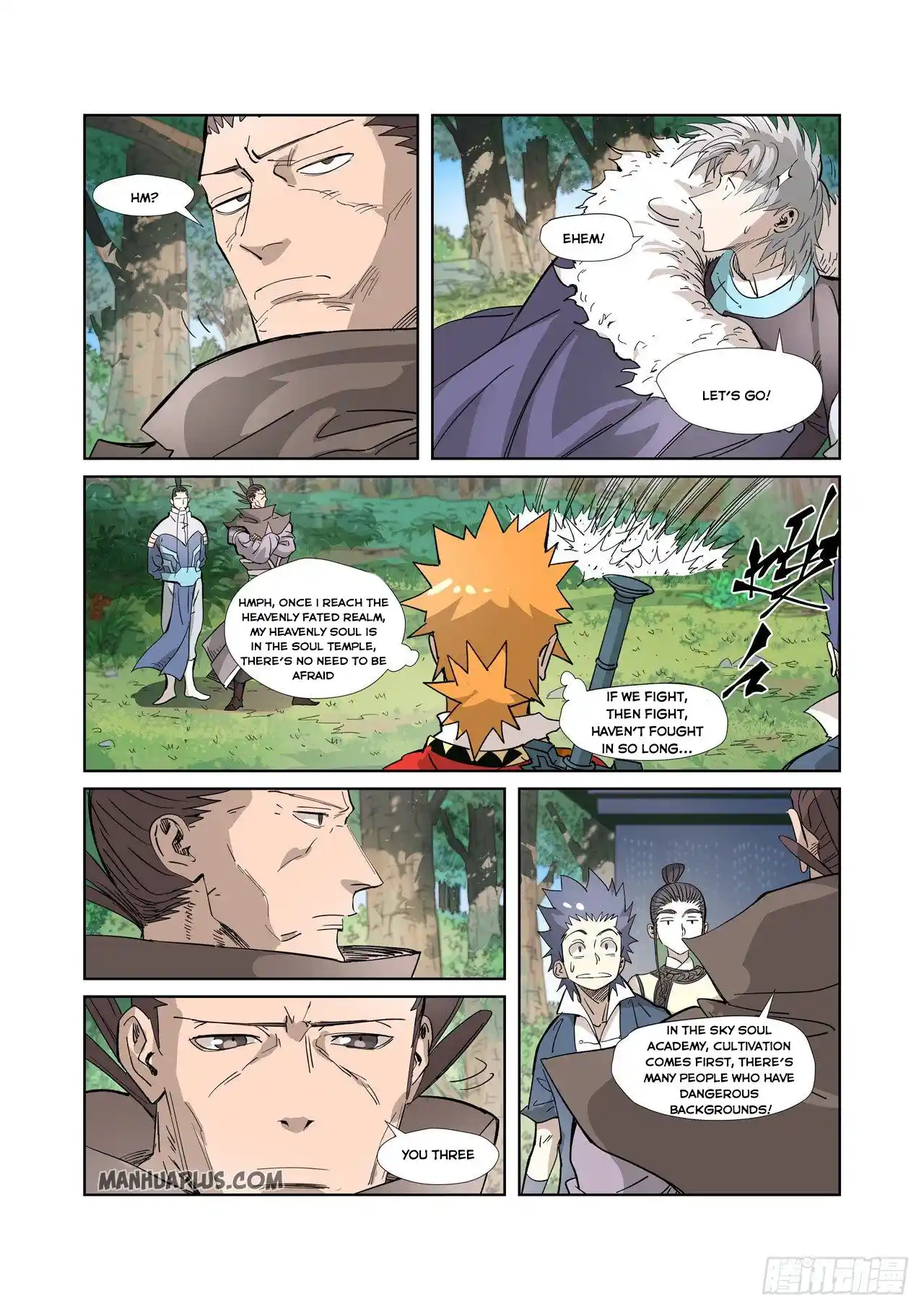 Tales of Demons and Gods Manhua Chapter 318