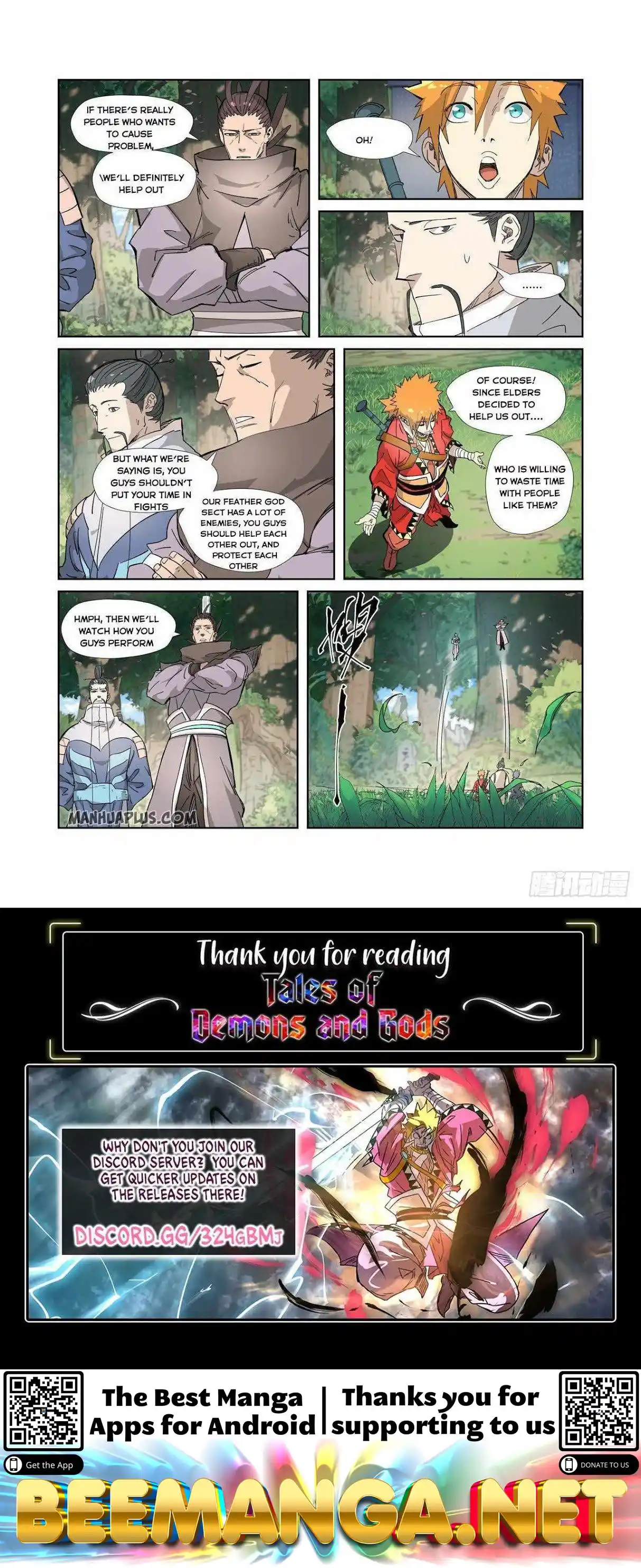 Tales of Demons and Gods Manhua Chapter 318
