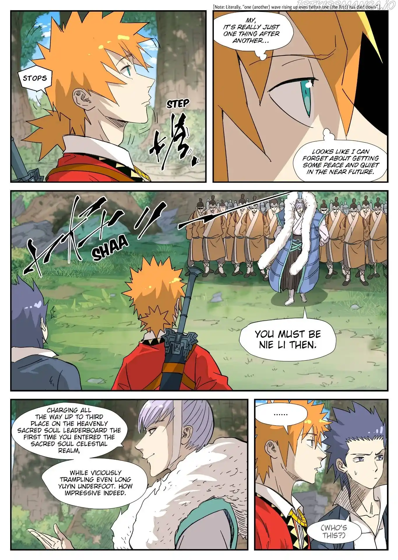 Tales of Demons and Gods Manhua Chapter 318.5