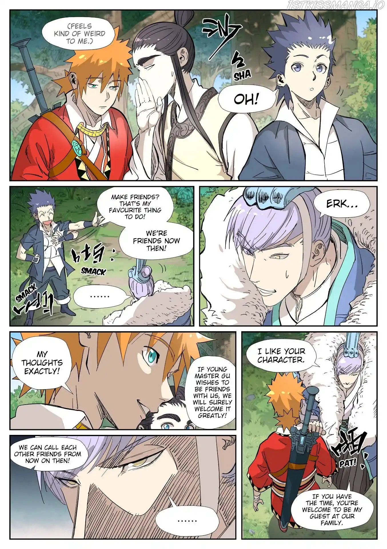 Tales of Demons and Gods Manhua Chapter 318.5