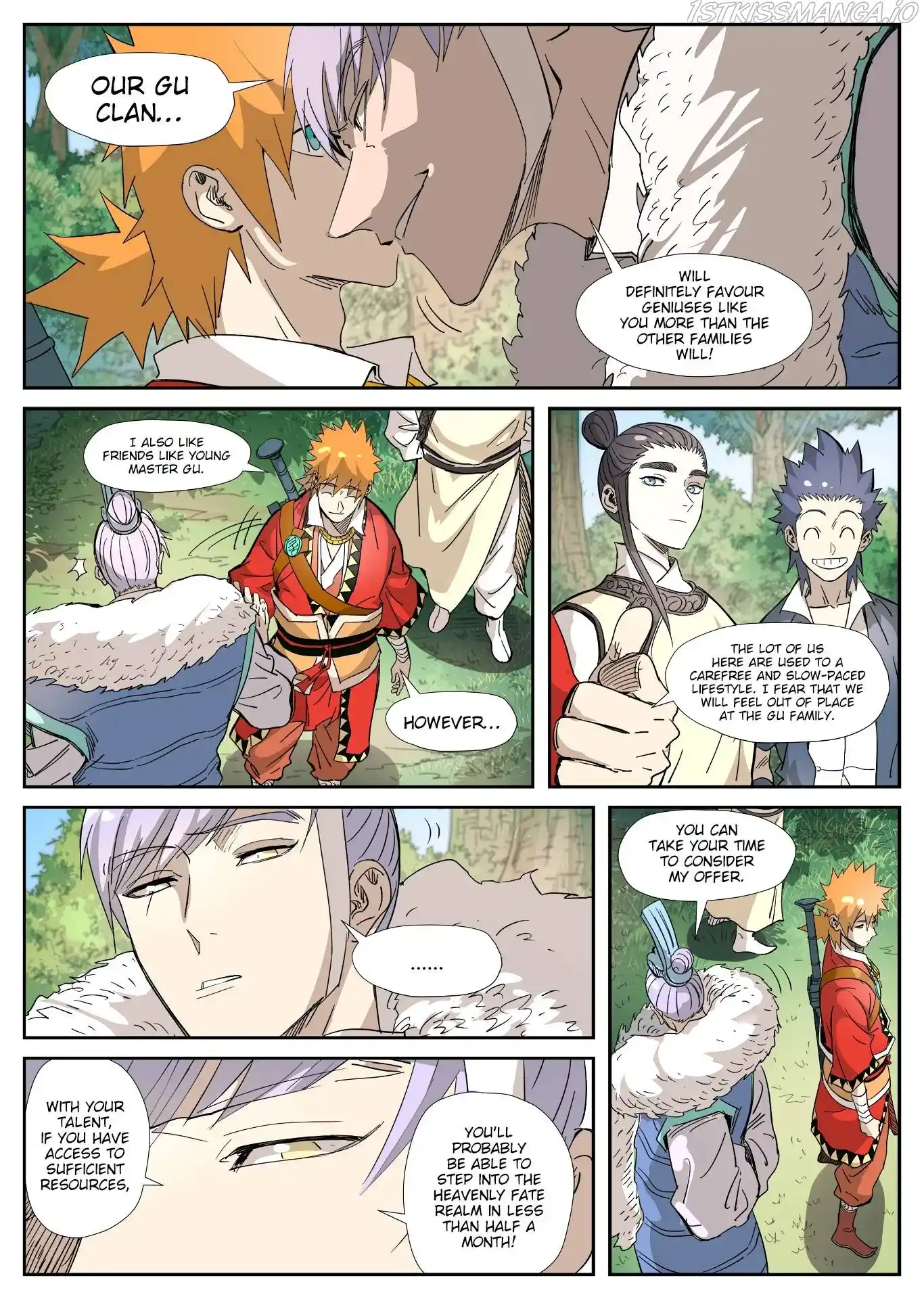 Tales of Demons and Gods Manhua Chapter 318.5