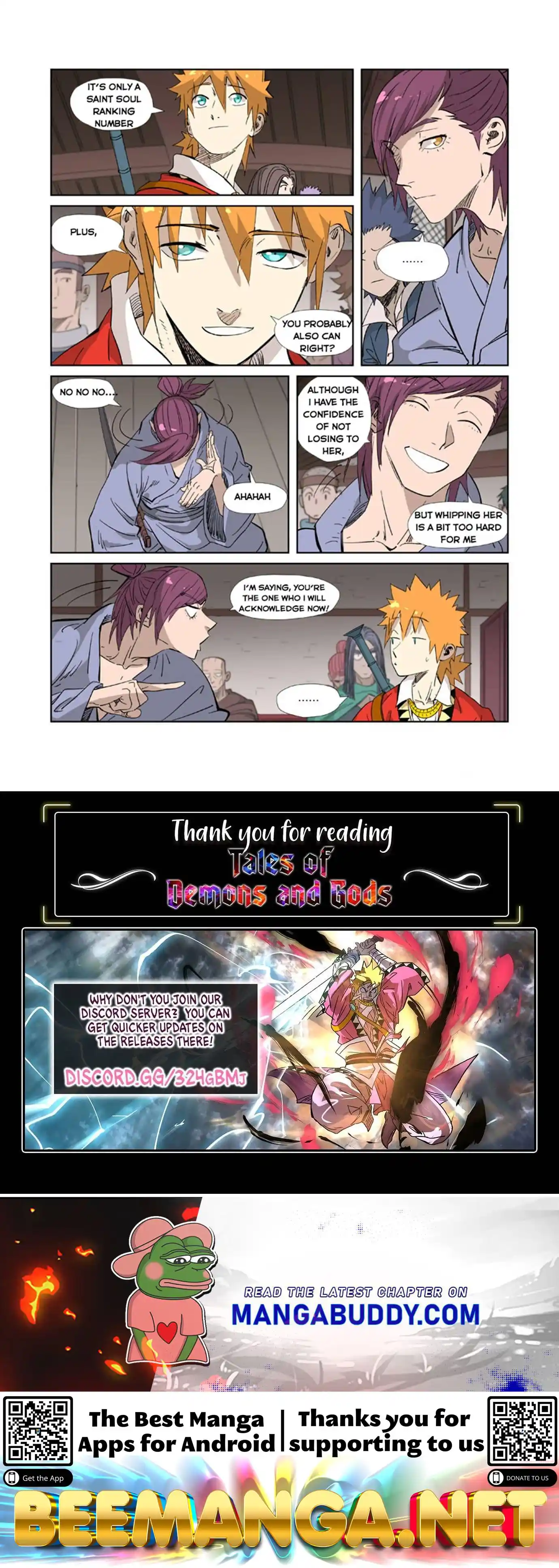 Tales of Demons and Gods Manhua Chapter 319