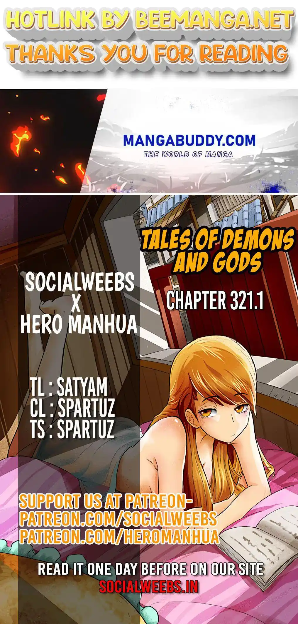 Tales of Demons and Gods Manhua Chapter 321