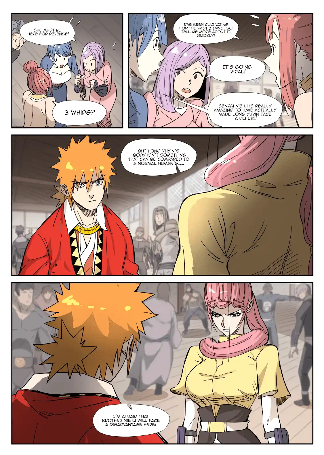 Tales of Demons and Gods Manhua Chapter 321