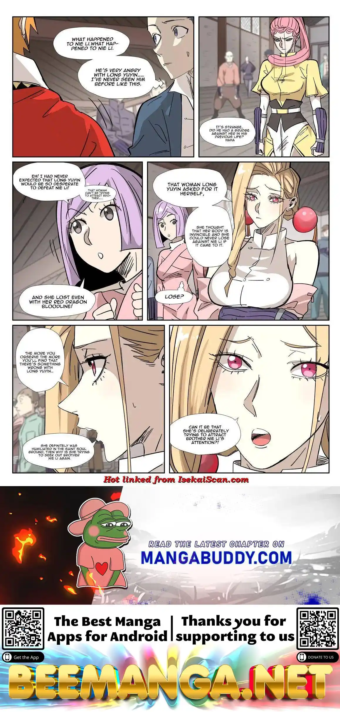 Tales of Demons and Gods Manhua Chapter 322