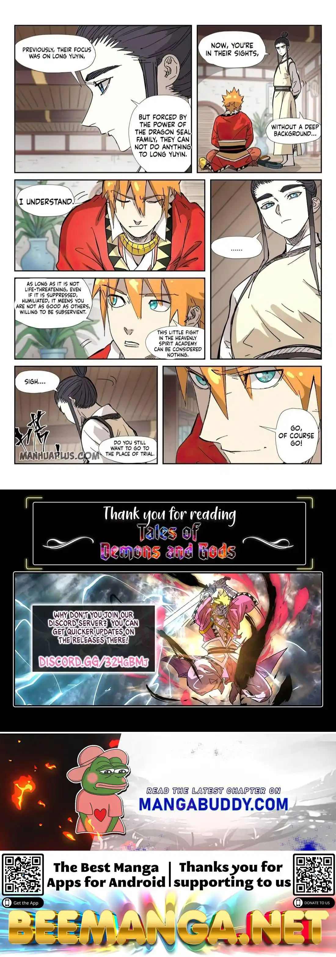 Tales of Demons and Gods Manhua Chapter 324