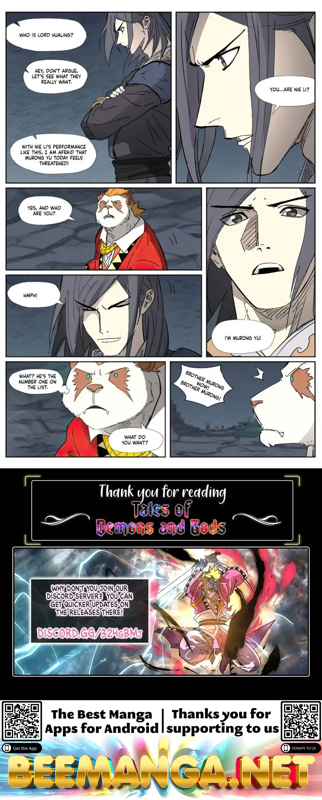 Tales of Demons and Gods Manhua Chapter 325