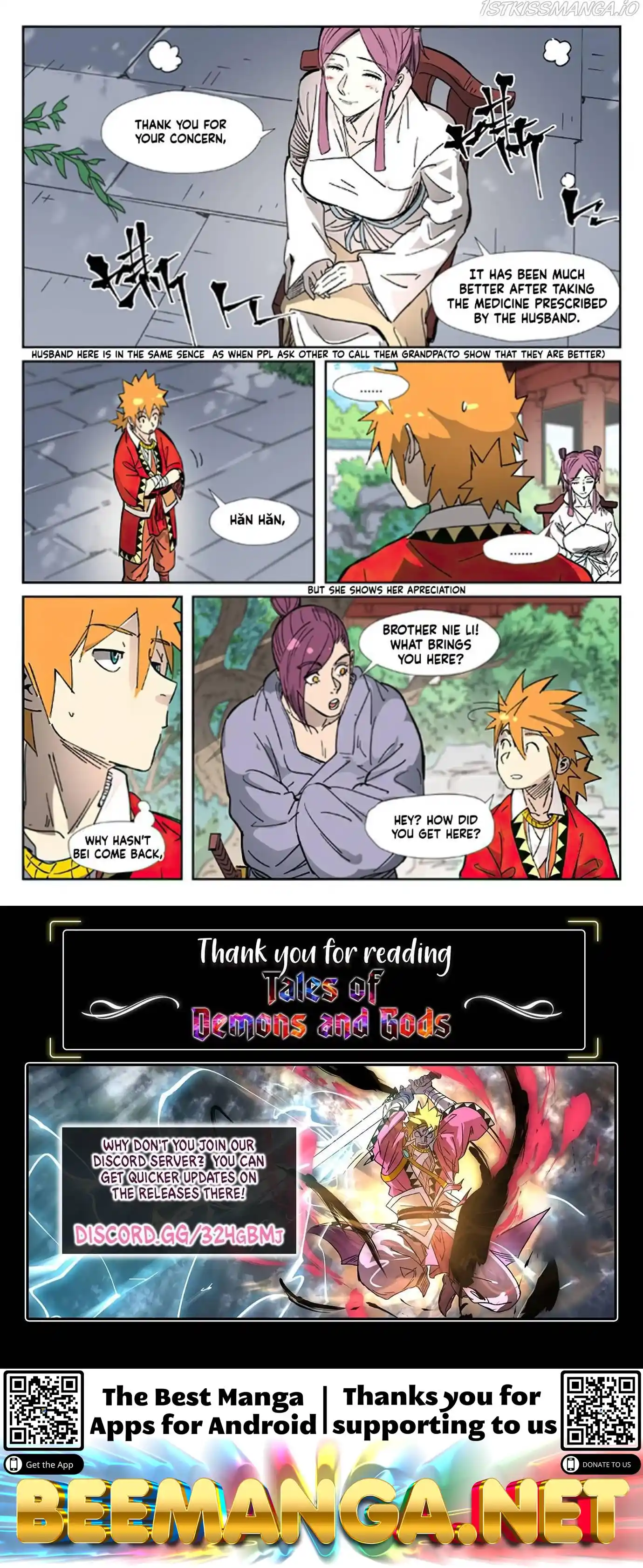 Tales of Demons and Gods Manhua Chapter 326.5