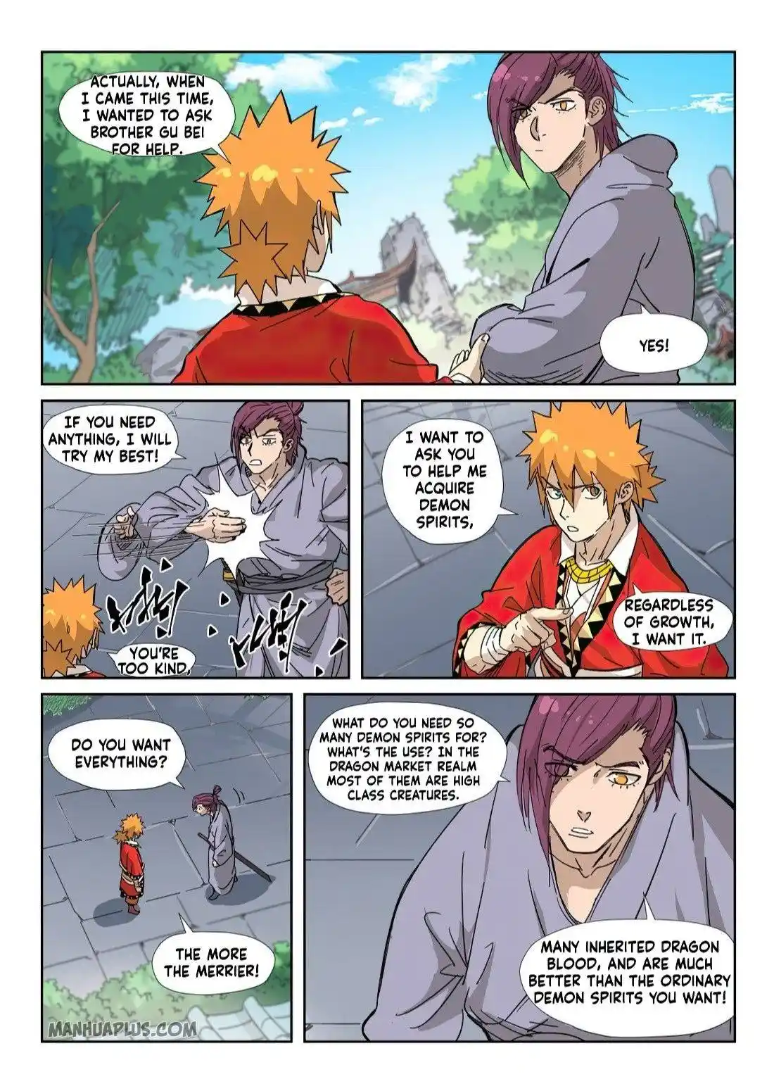 Tales of Demons and Gods Manhua Chapter 327