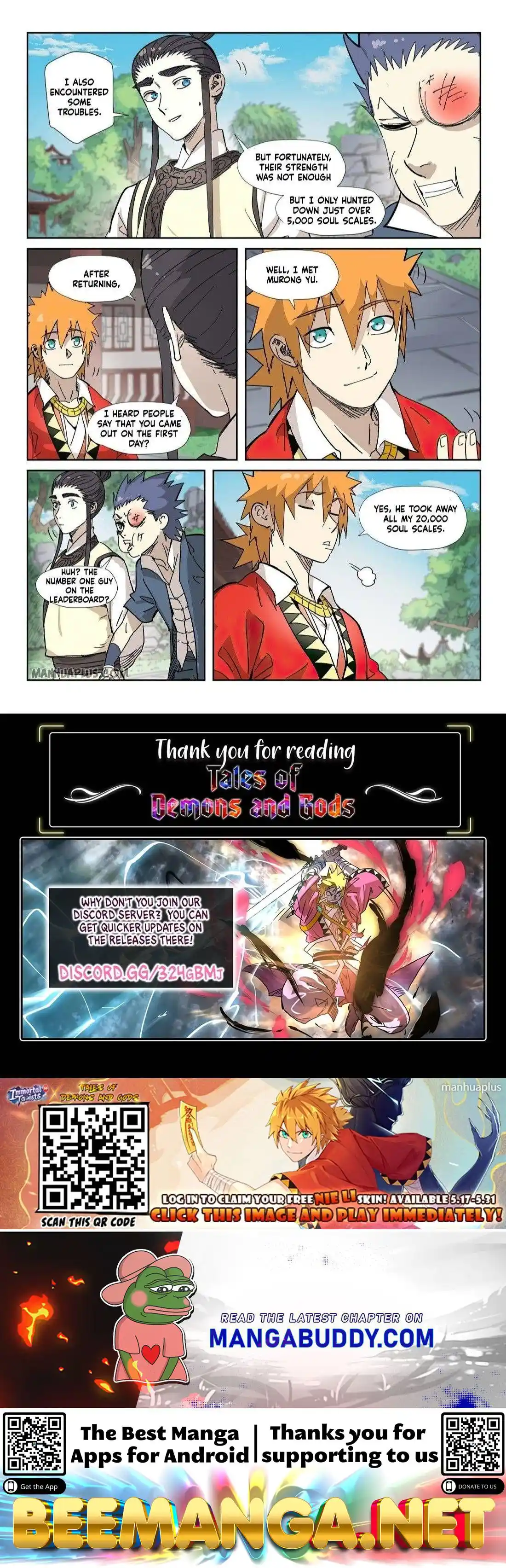 Tales of Demons and Gods Manhua Chapter 327