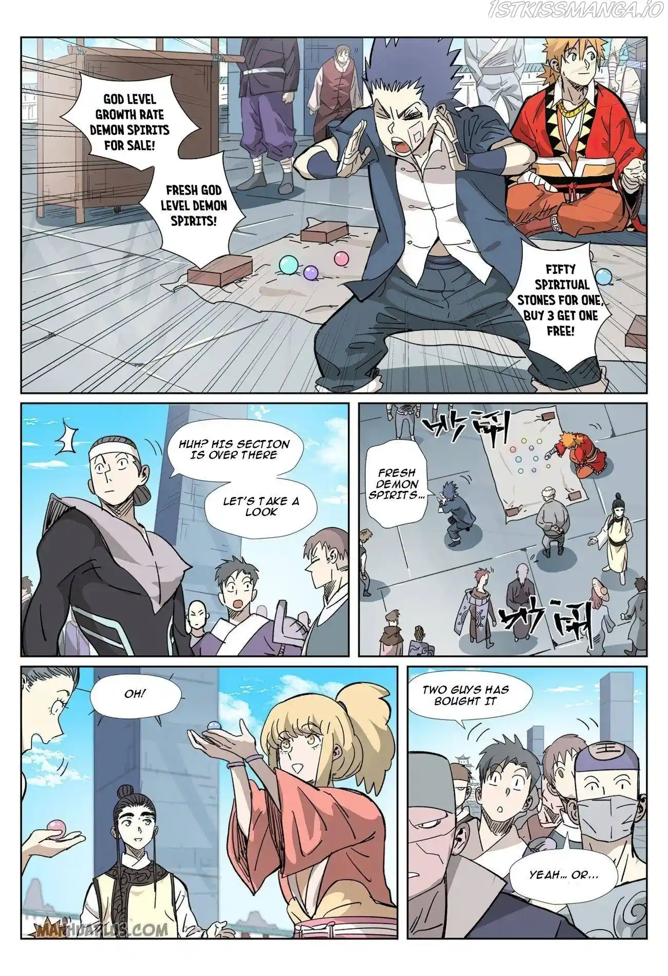 Tales of Demons and Gods Manhua Chapter 327.5