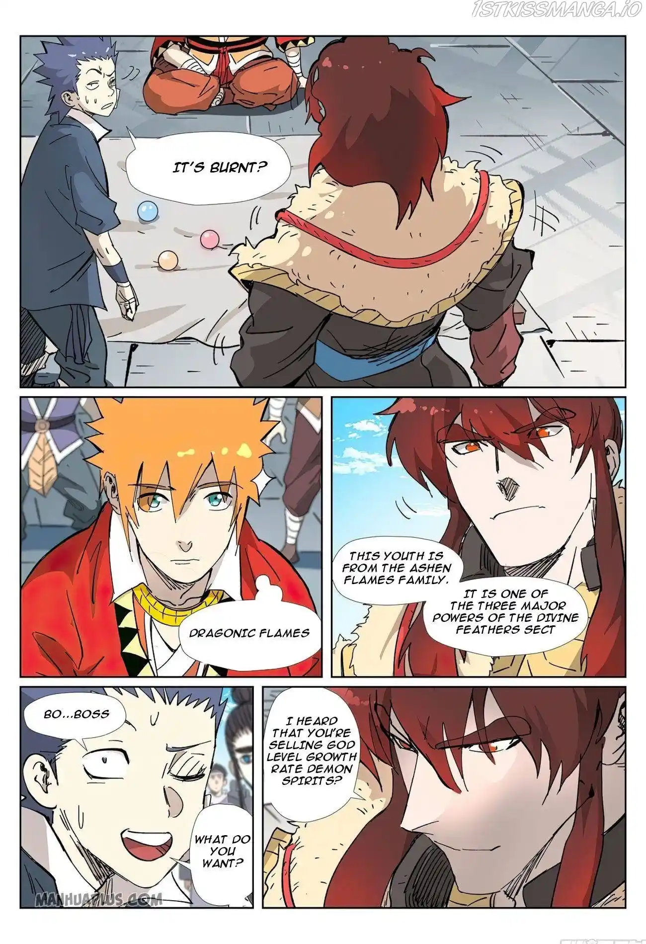 Tales of Demons and Gods Manhua Chapter 327.5