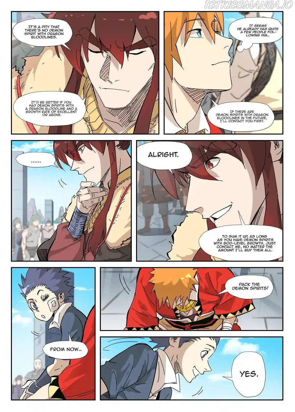 Tales of Demons and Gods Manhua Chapter 328.1