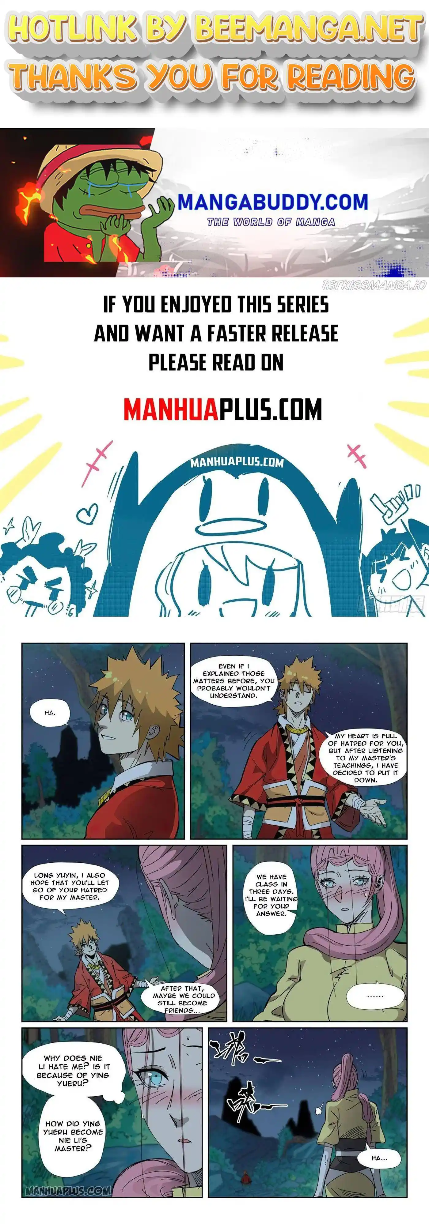 Tales of Demons and Gods Manhua Chapter 330.5